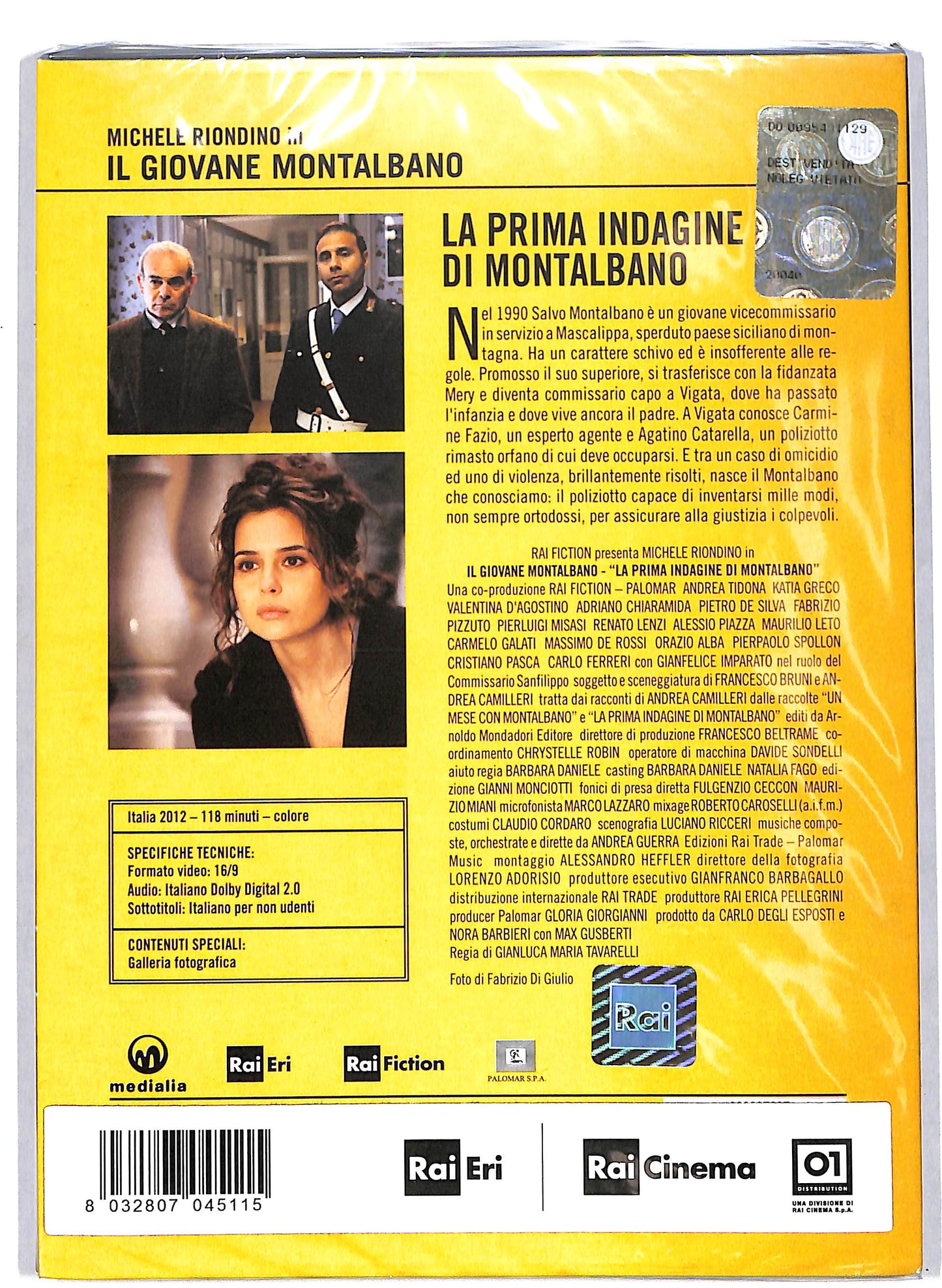 EBOND Il Giovane Montalbano la prima indagine di Montalbano Slipcase DVD D632904