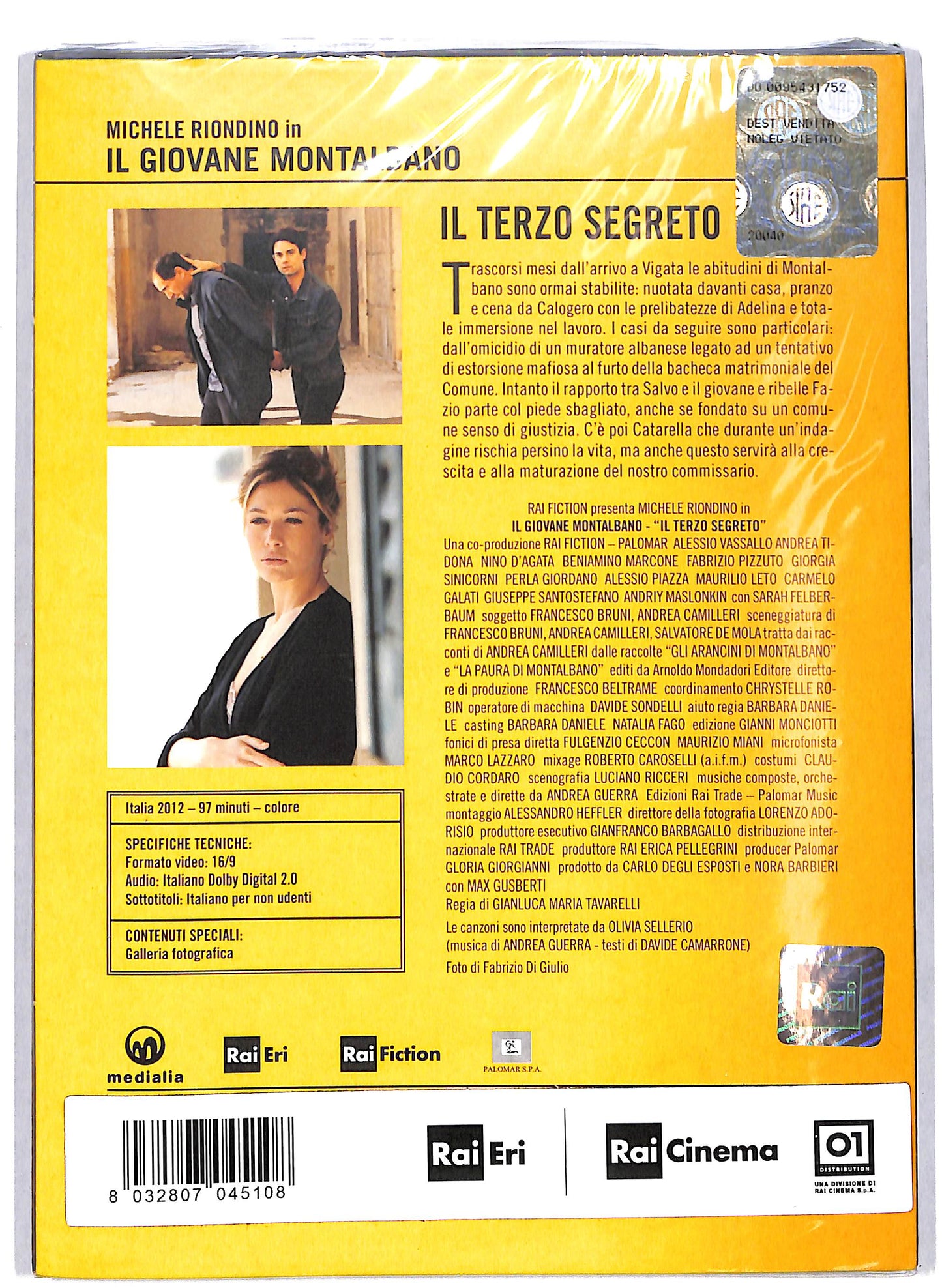 EBOND Il Giovane Montalbano il terzo segreto Slipcase DVD D633001