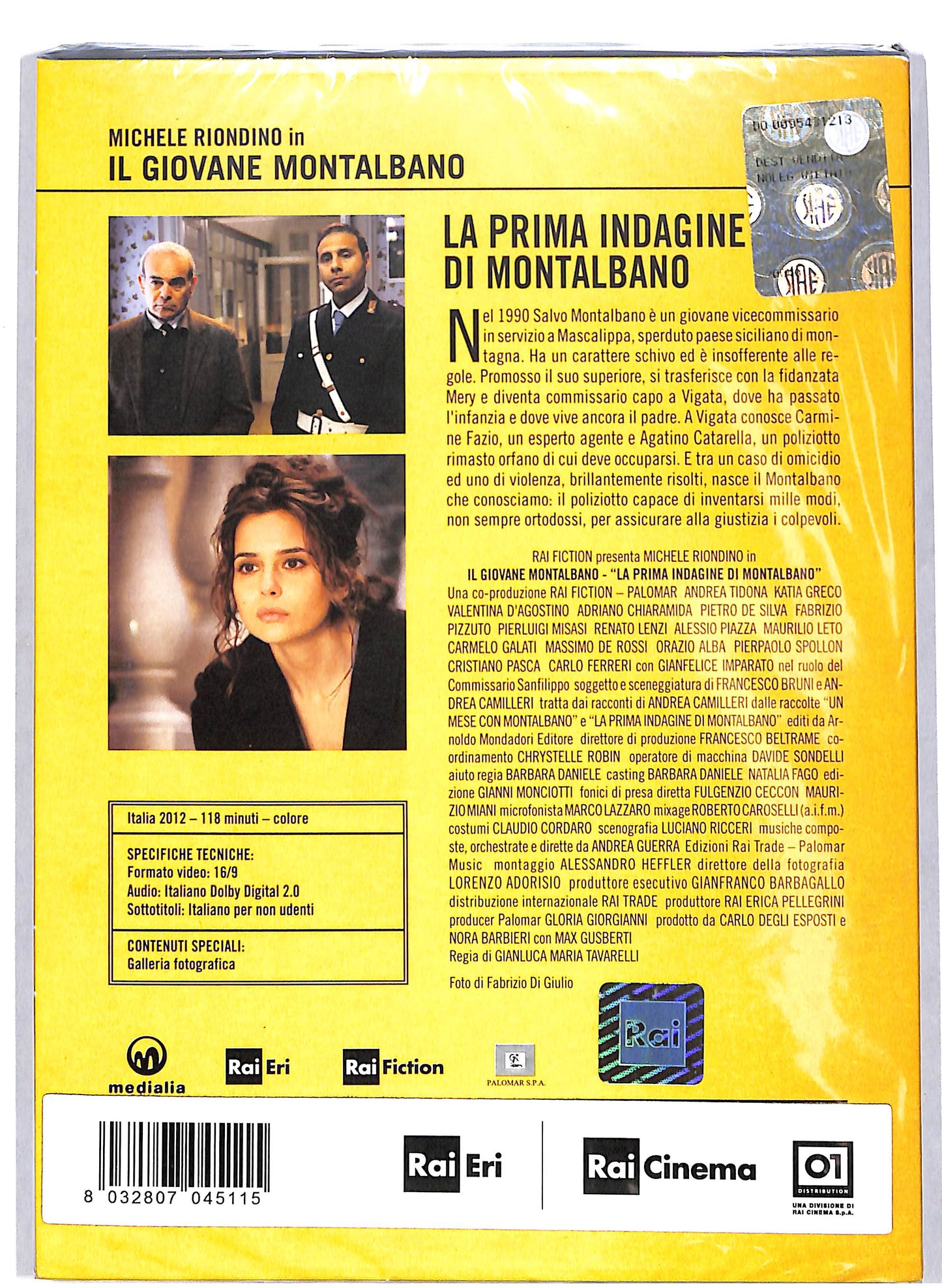 EBOND Il giovane Montalbano La prima indagine di Montalbano slipcase DVD D633002