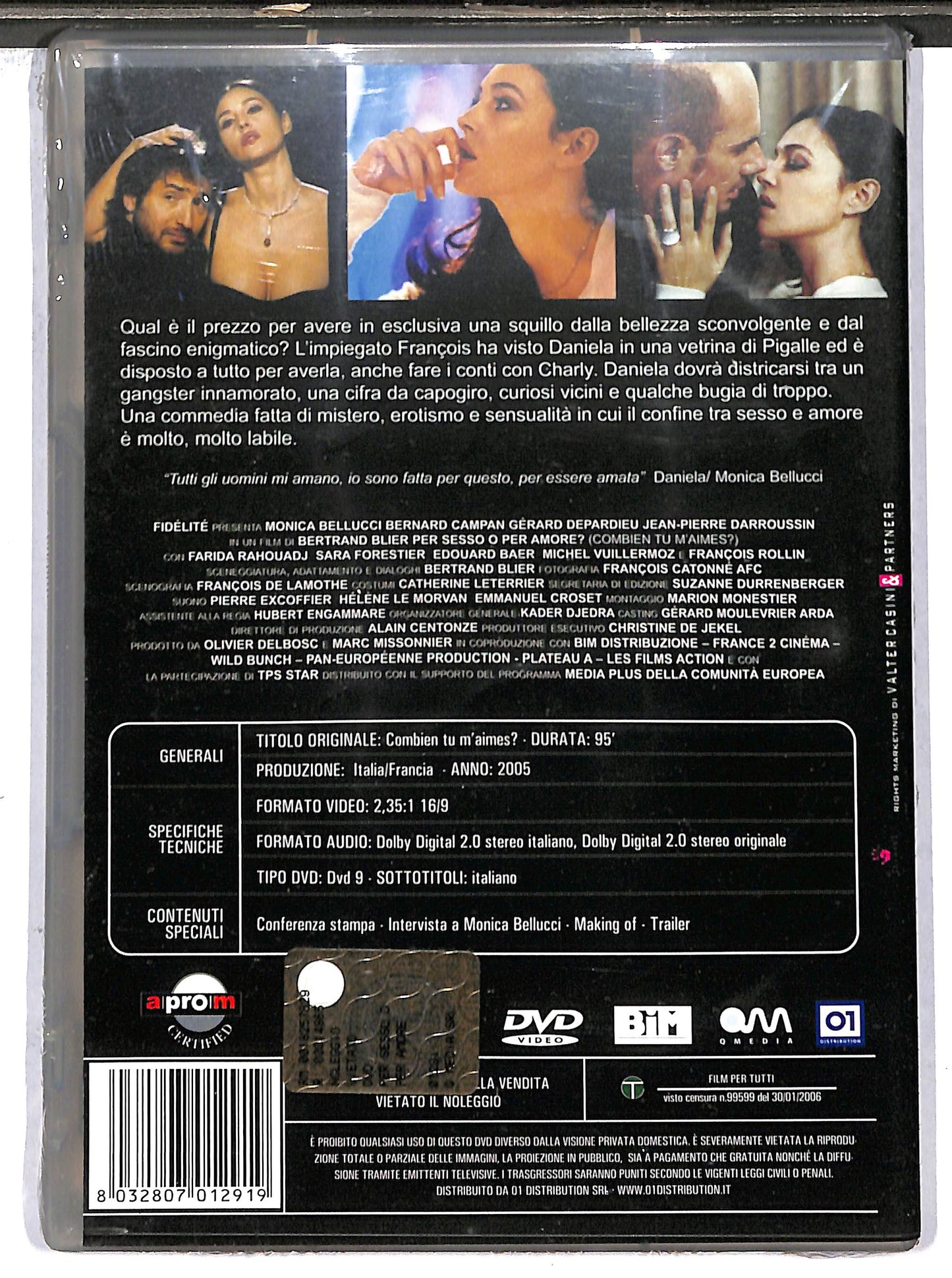EBOND per sesso o per amore? DVD D633306