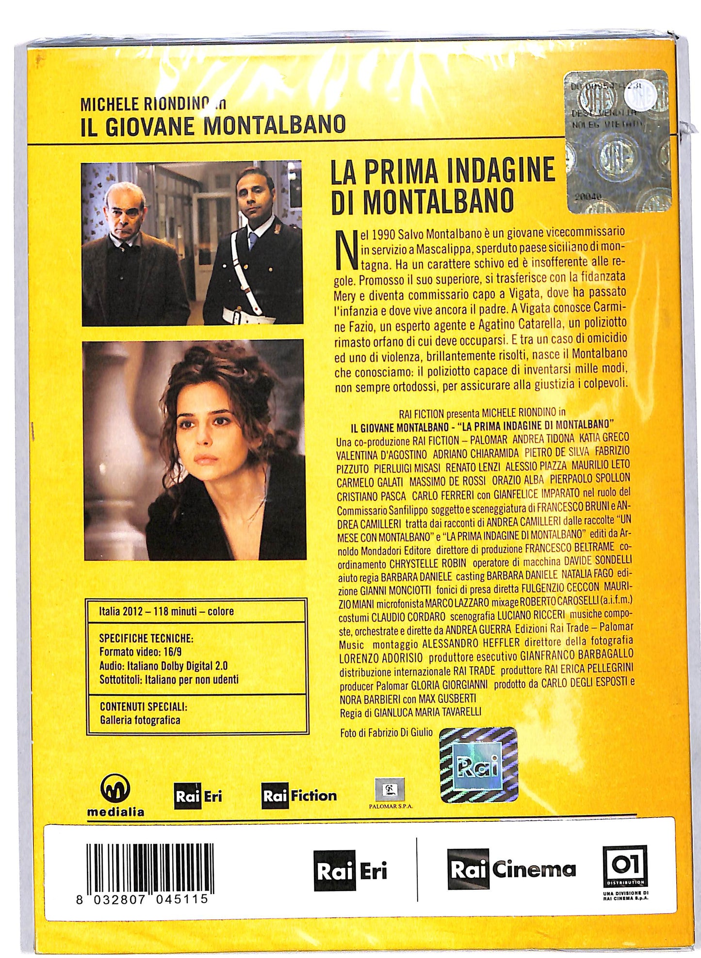 EBOND Il giovane Montalbano La prima indagine di Montalbano Slipcase DVD D633404