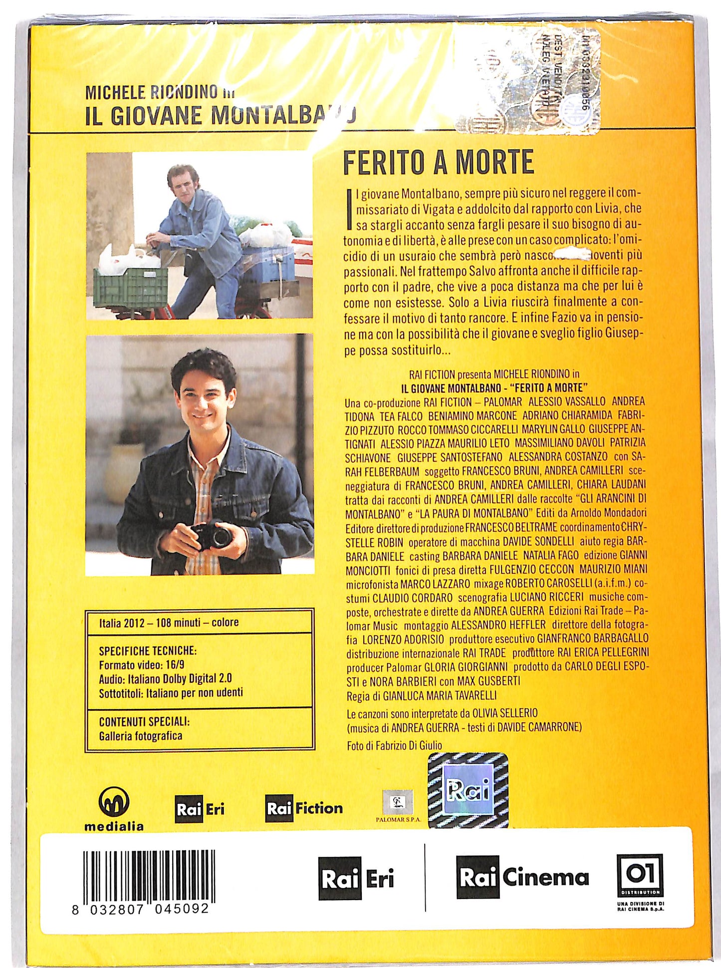 EBOND Il giovane Montalbano : ferito a morte EDITORIALE DVD D634002