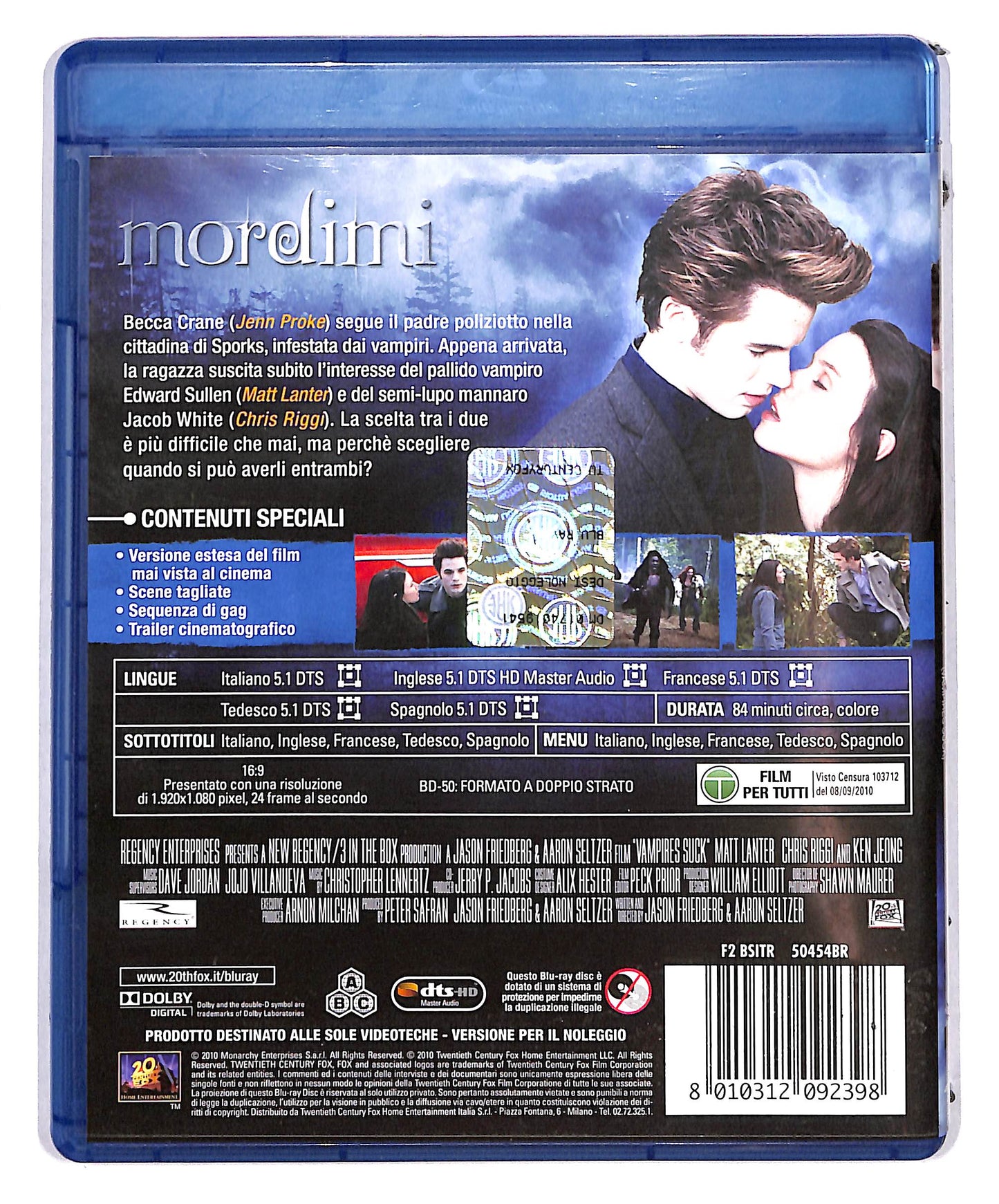 EBOND Mordimi Noleggio BLURAY D634178