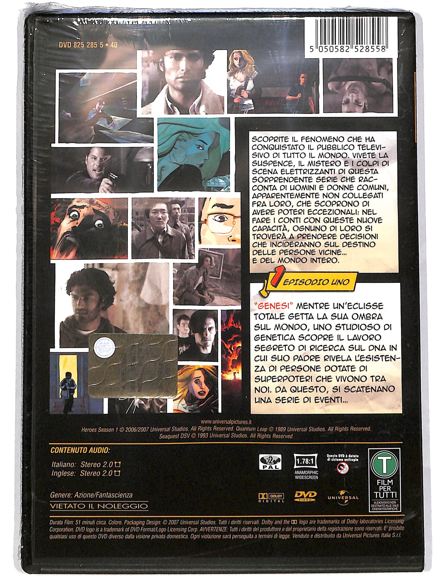 EBOND Heroes - Genesi Stagione 1 Episodio 1 DVD D634306