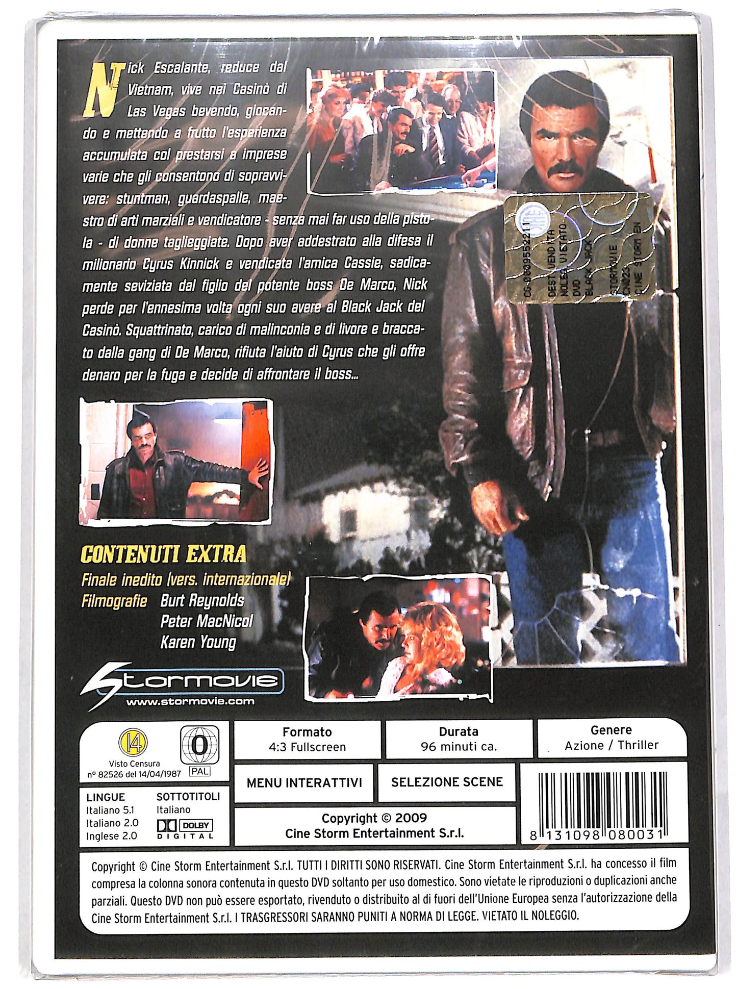 EBOND Black Jack con Burt Reynolds DVD D634320