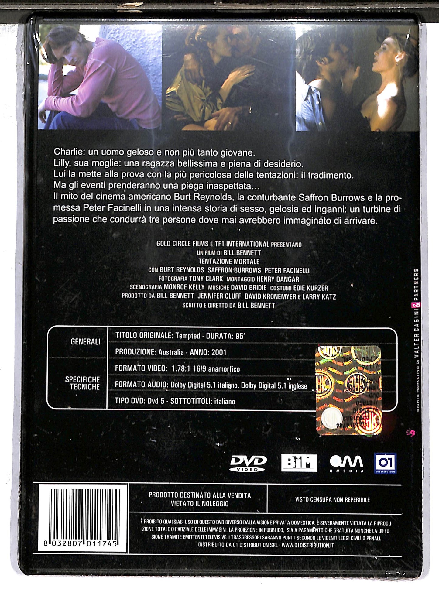 EBOND tentazione mortale DVD D634401