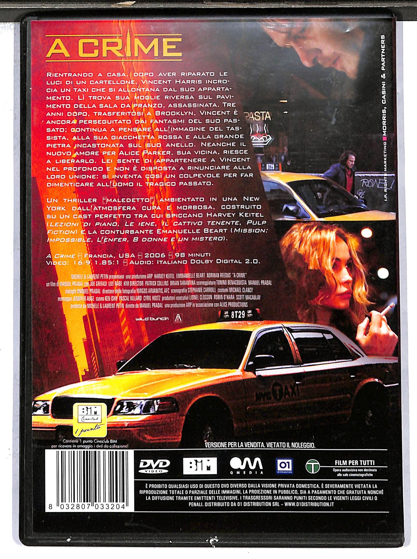 EBOND a crime di manuel pradalDVD D634434