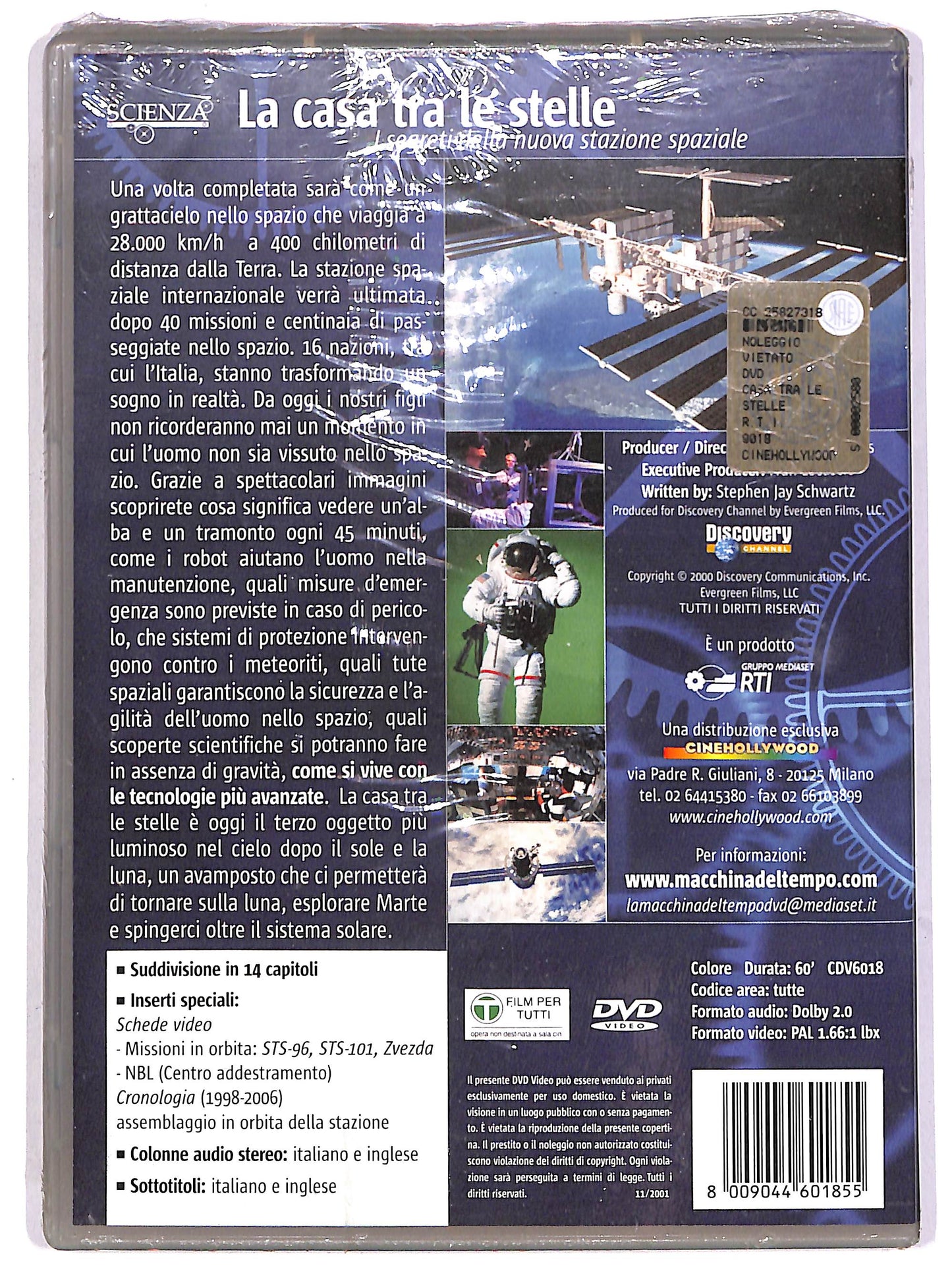 EBOND La casa tra le stelle, I segreti della nuova stazione spaziale DVD D634728