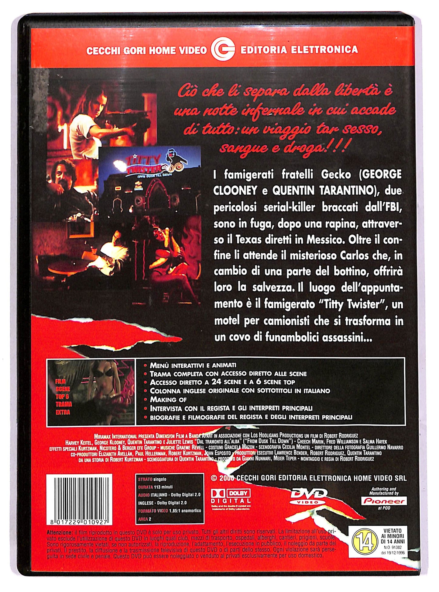 EBOND Dal tramonto all'alba DVD D634859