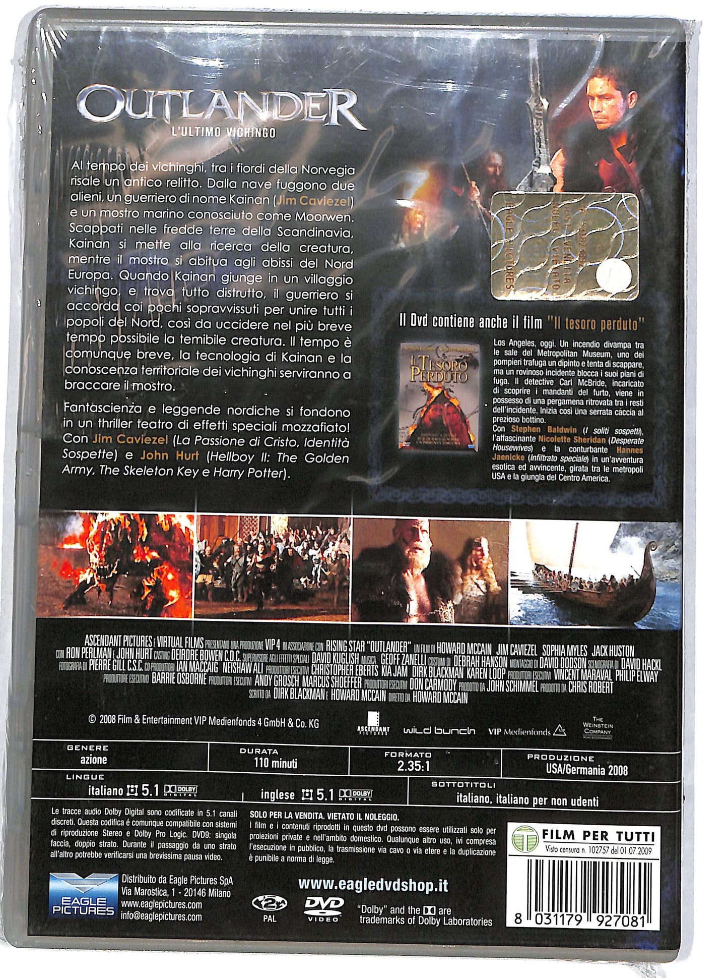 EBOND Outlander - L'ultimo vichingo DVD D635019