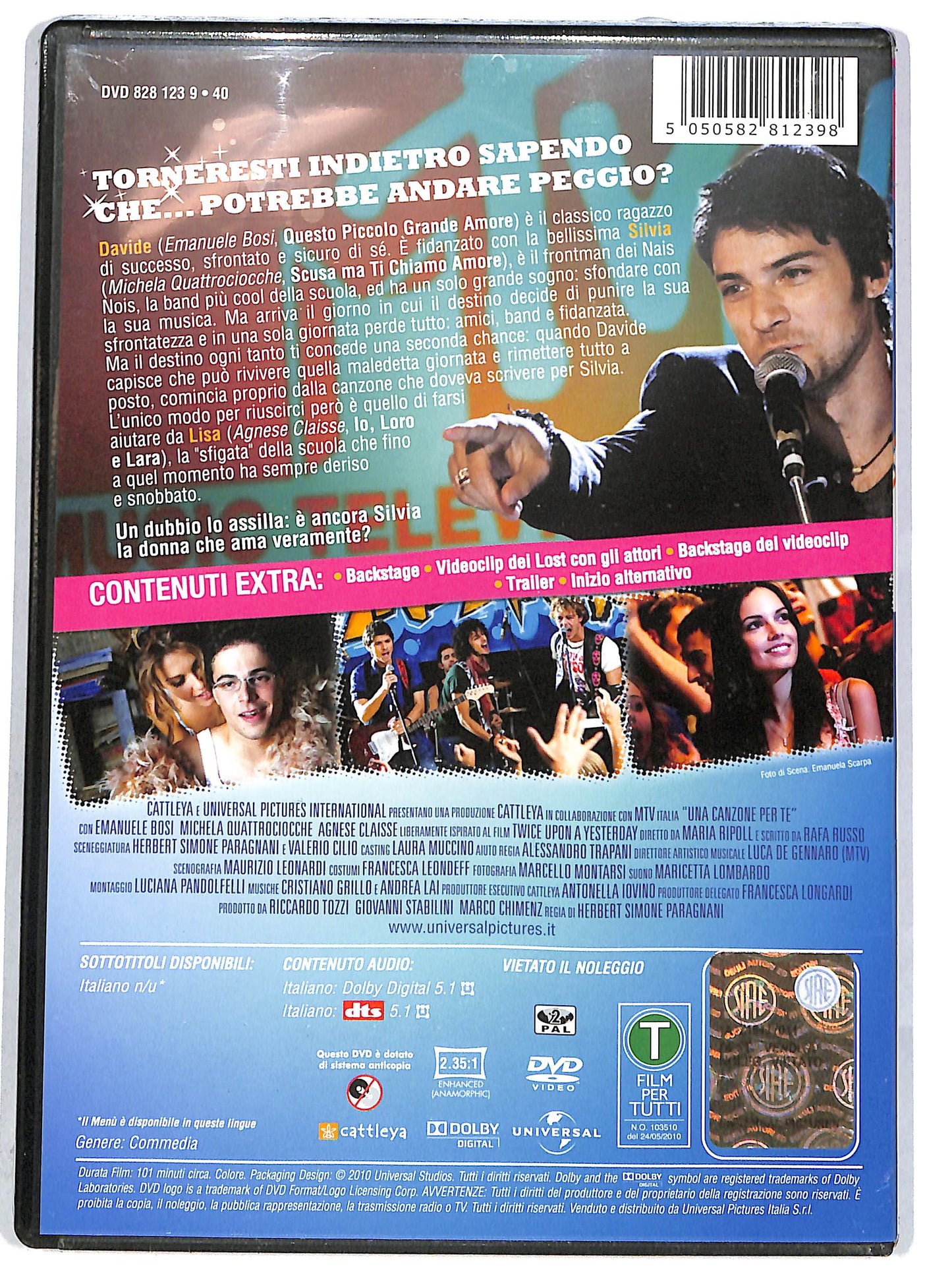 EBOND Una canzone per te (film) DVD D635025