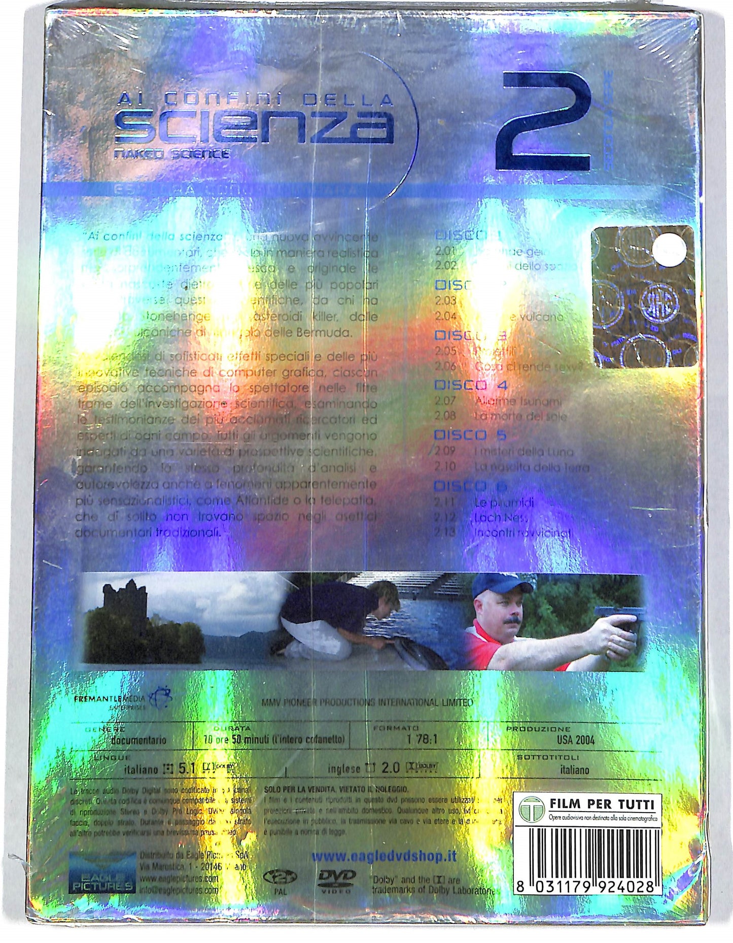 EBOND Ai confini della scienza Seconda Serie DVD D635034