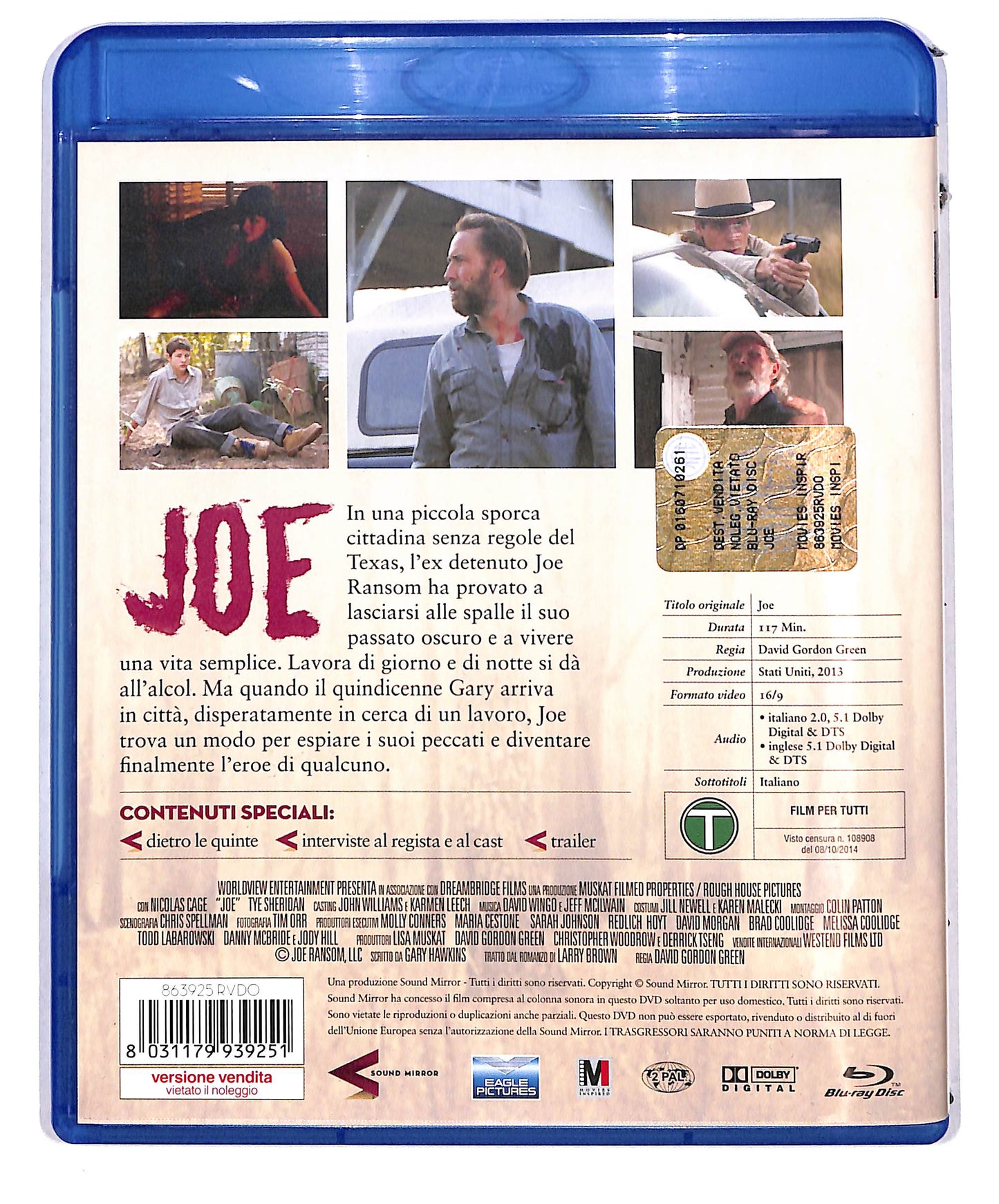 EBOND Joe BLURAY D635127