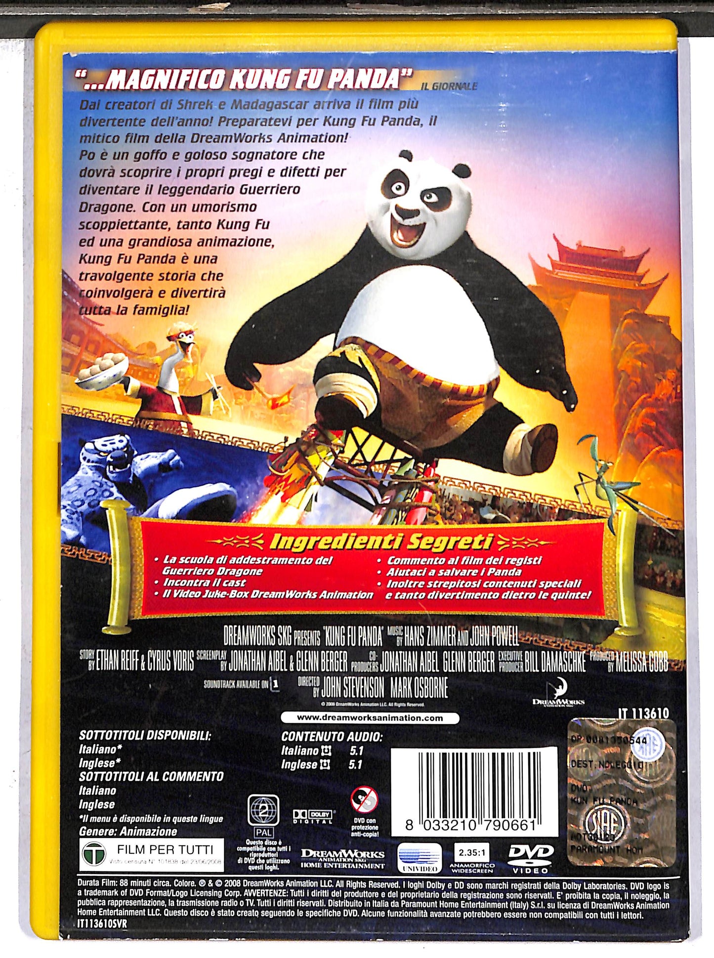 EBOND kung fu panda DVD D635302