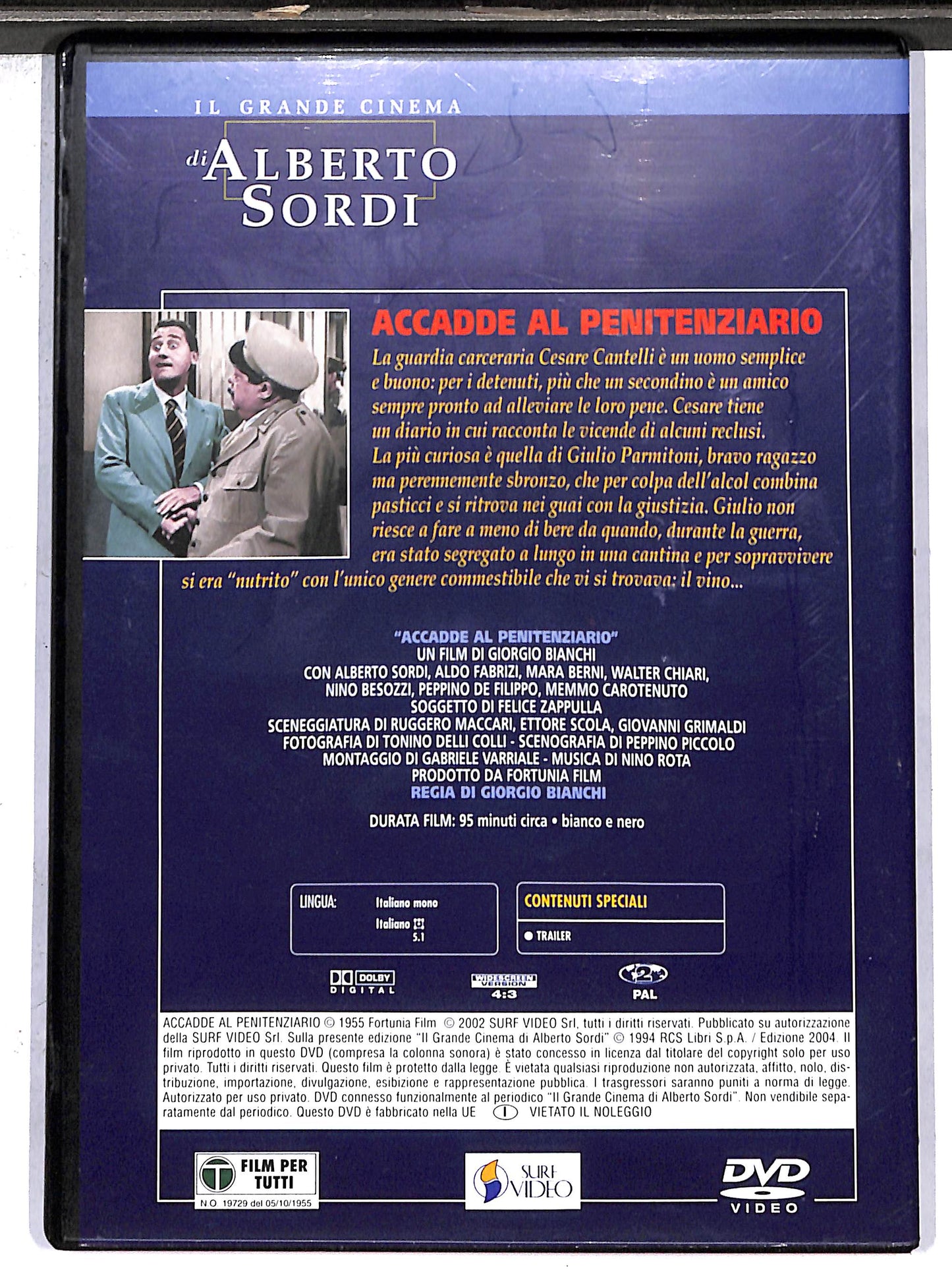 EBOND Accadde al penitenziario EDITORIALE DVD D635315