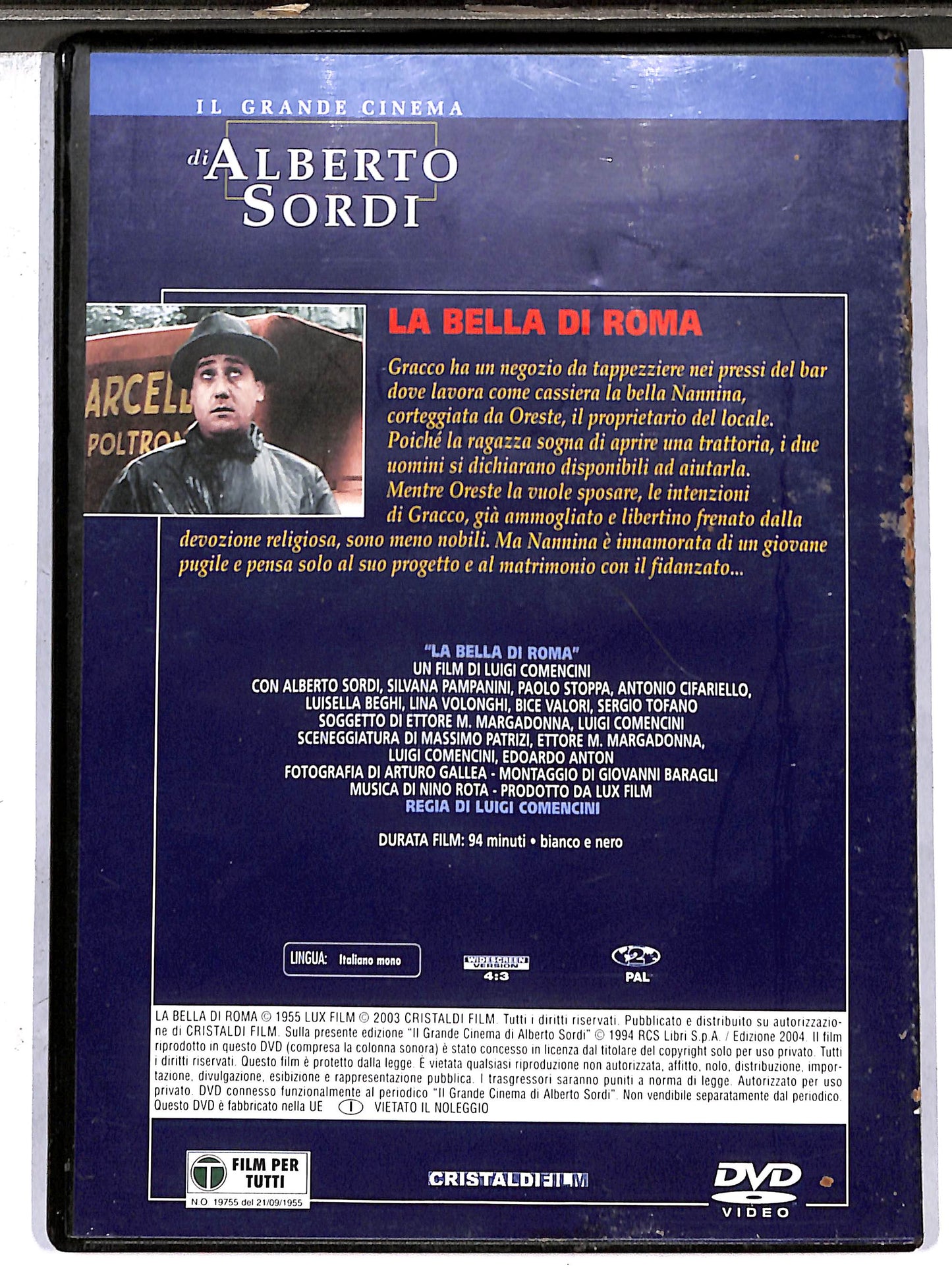 EBOND La bella di Roma EDITORIALE DVD D635319
