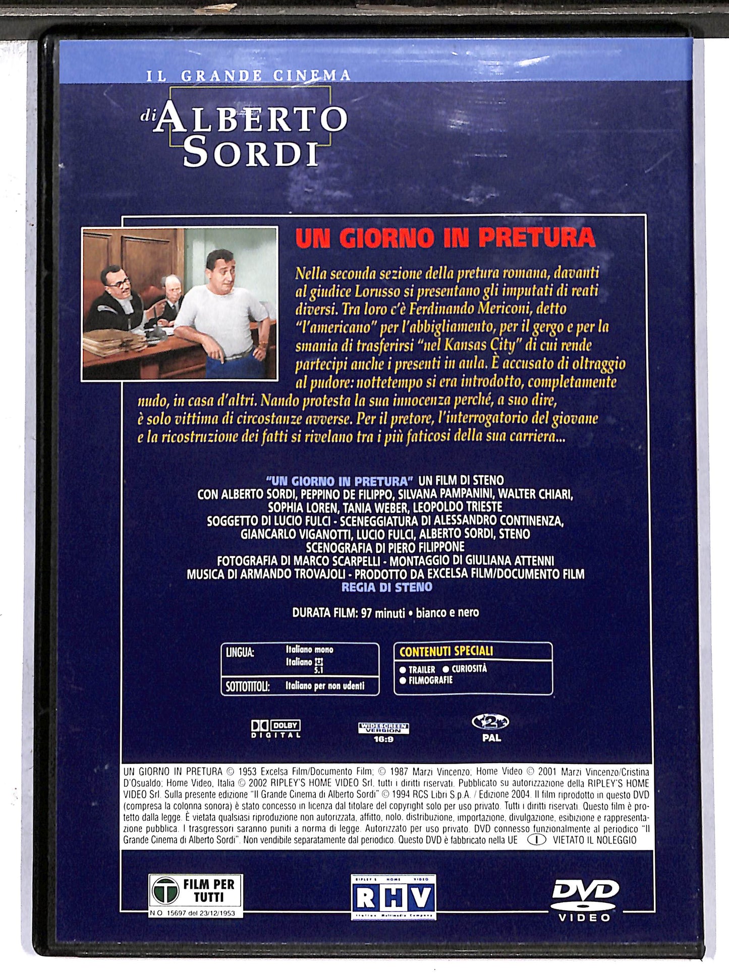 EBOND Un giorno in pretura EDITORIALE DVD D635324