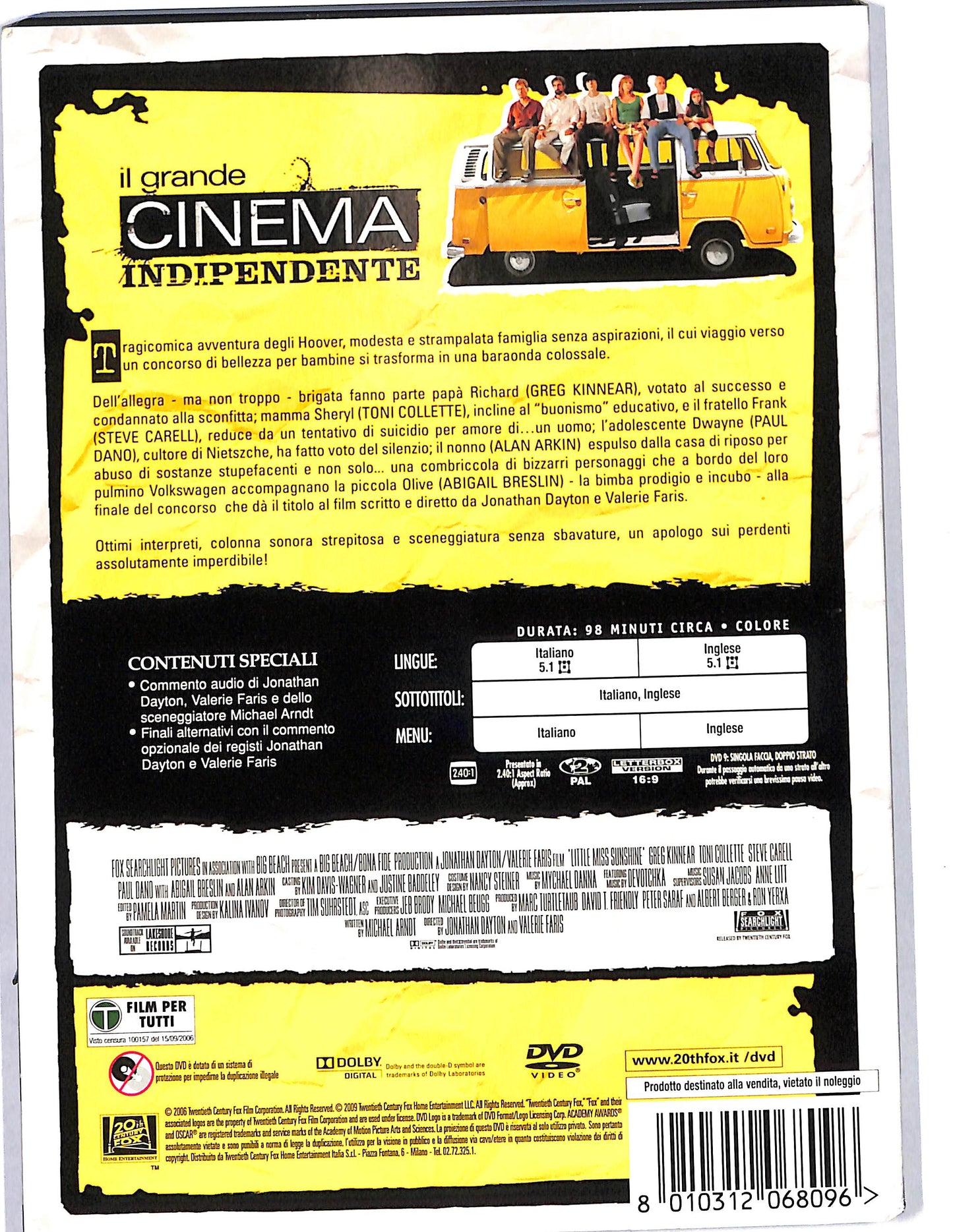 EBOND Little miss Sunshine slipcase DVD D635805