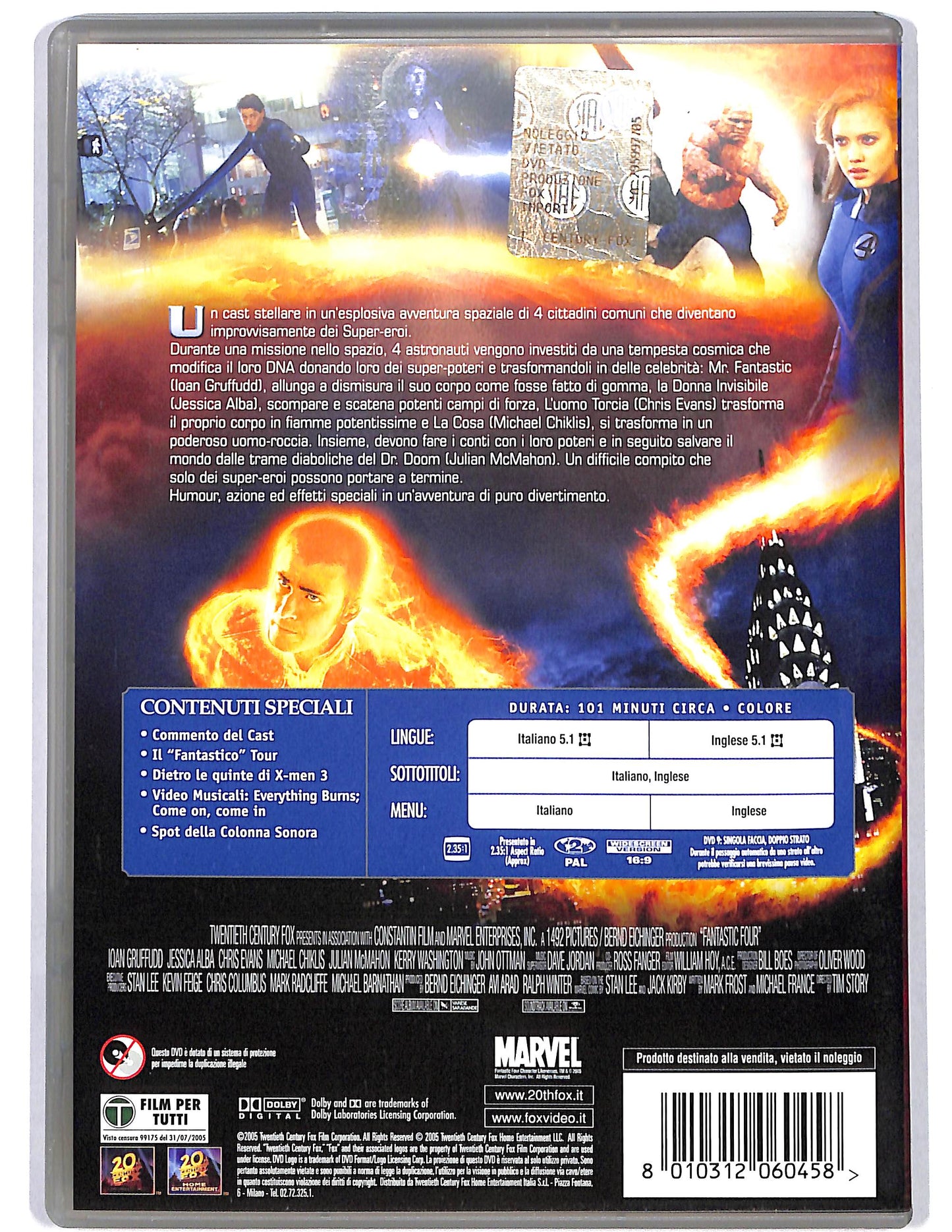 EBOND I fantastici 4 DVD D635813