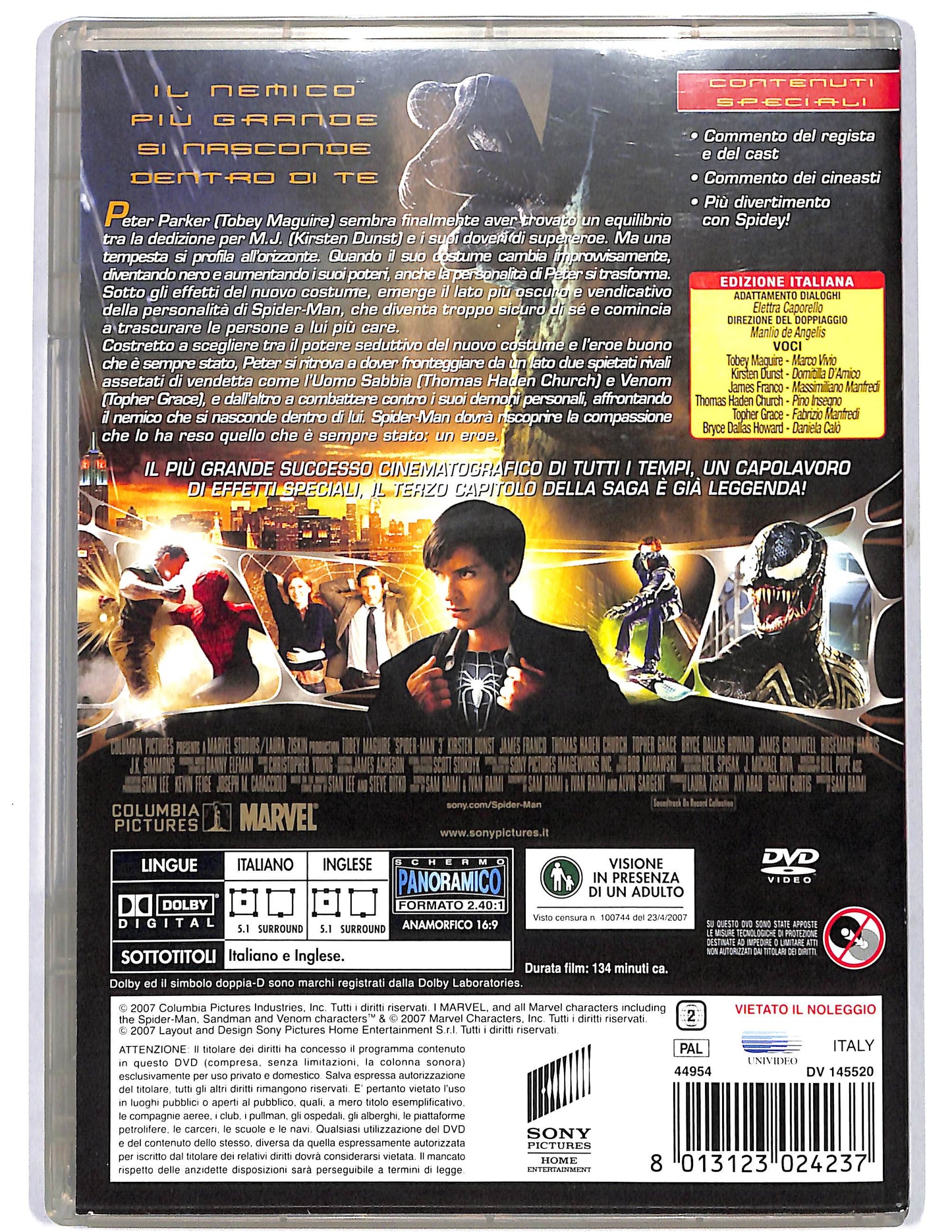 EBOND Spider-man 3 DVD D635841
