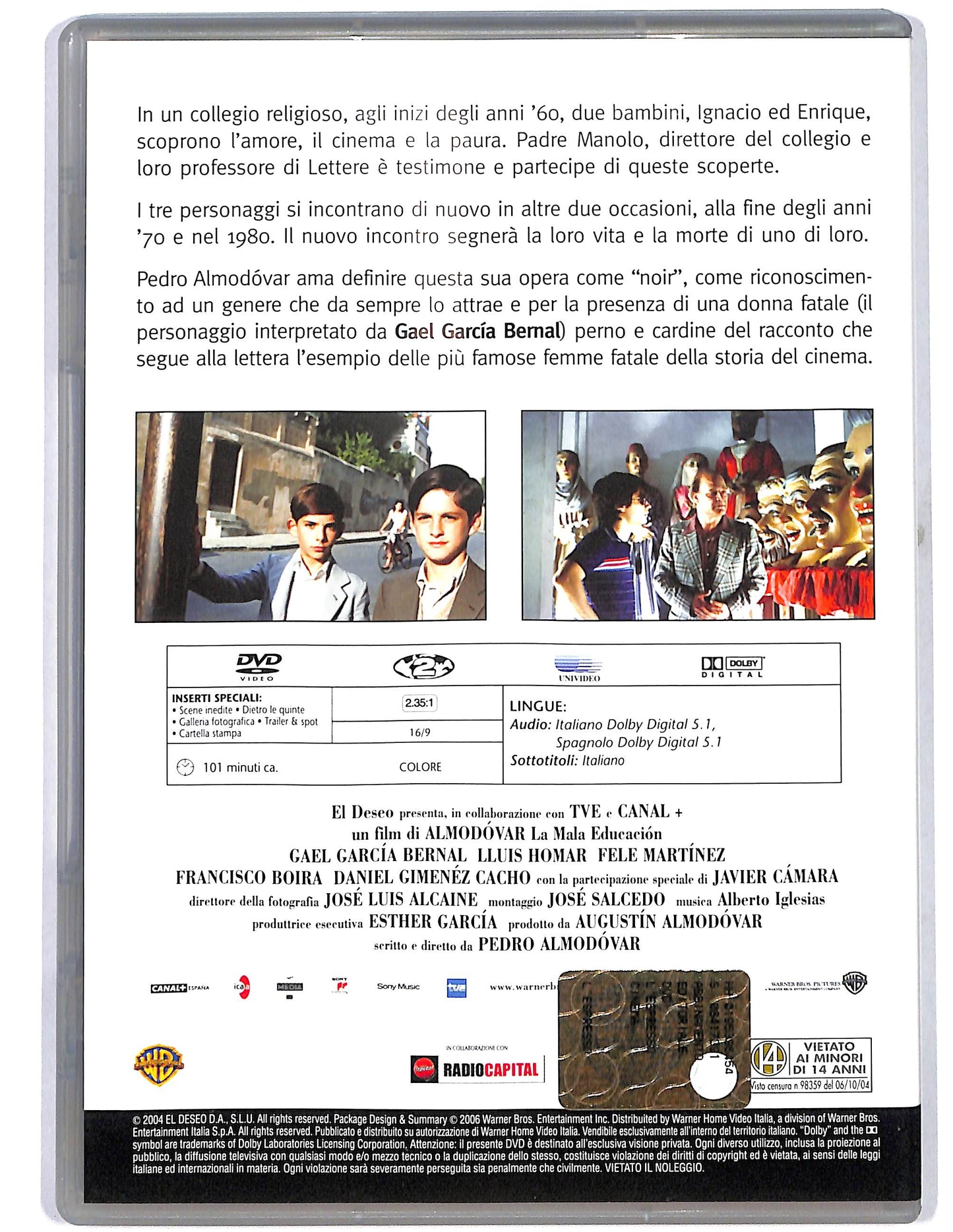 EBOND La mala Educacion EDITORIALE DVD D635853