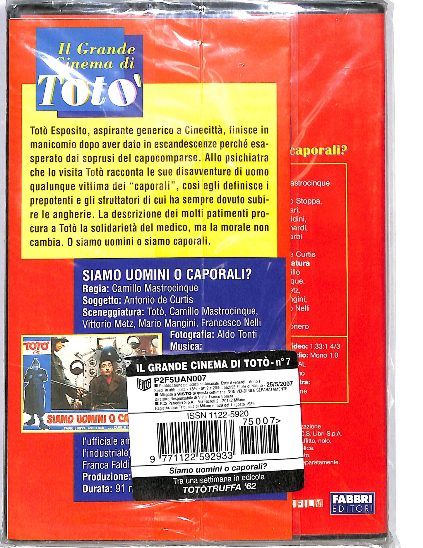 EBOND Siamo uomini o caporali? EDITORIALE DVD D635919