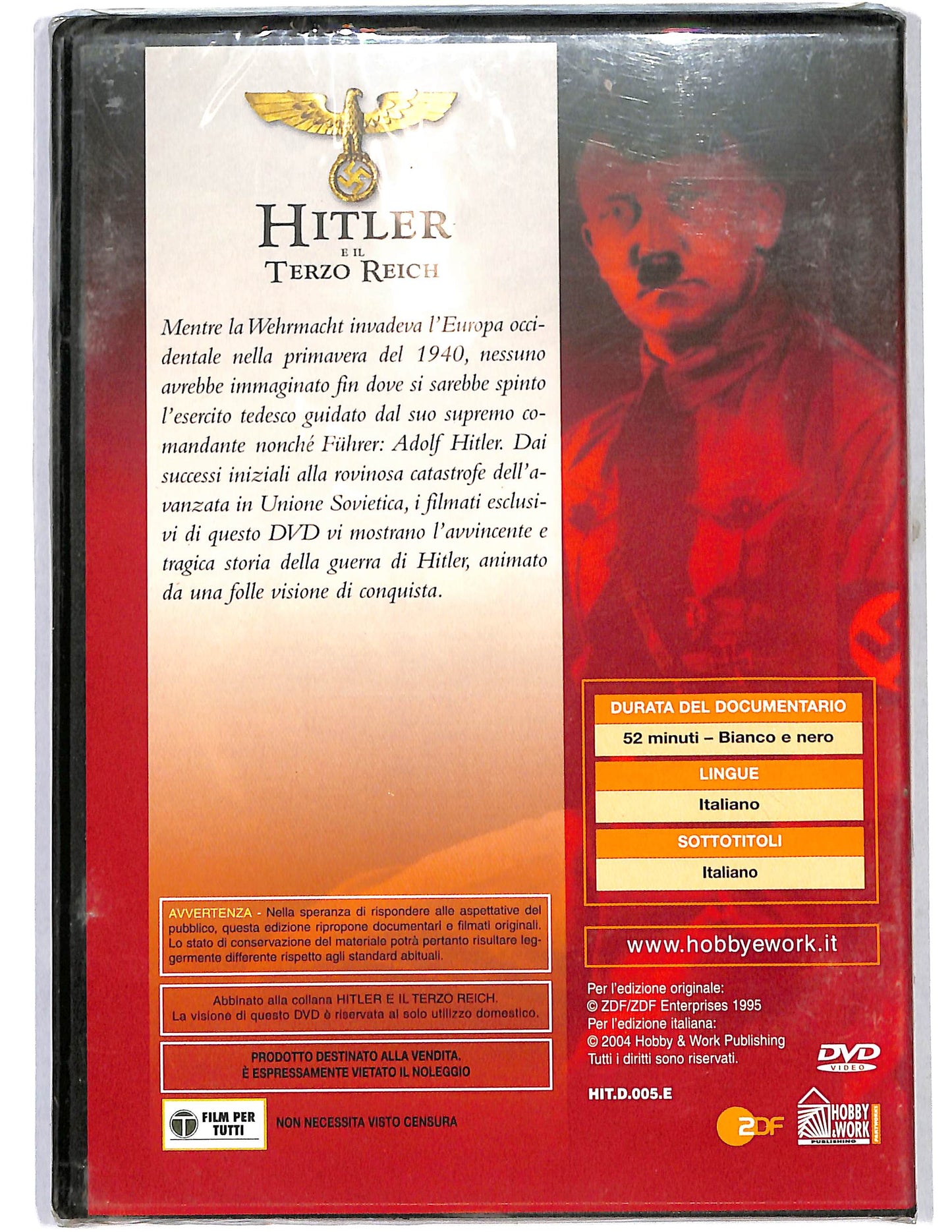 EBOND Hitler e il Tezo Reich - Adolf Hitler Il comandante supremo DVD D635949