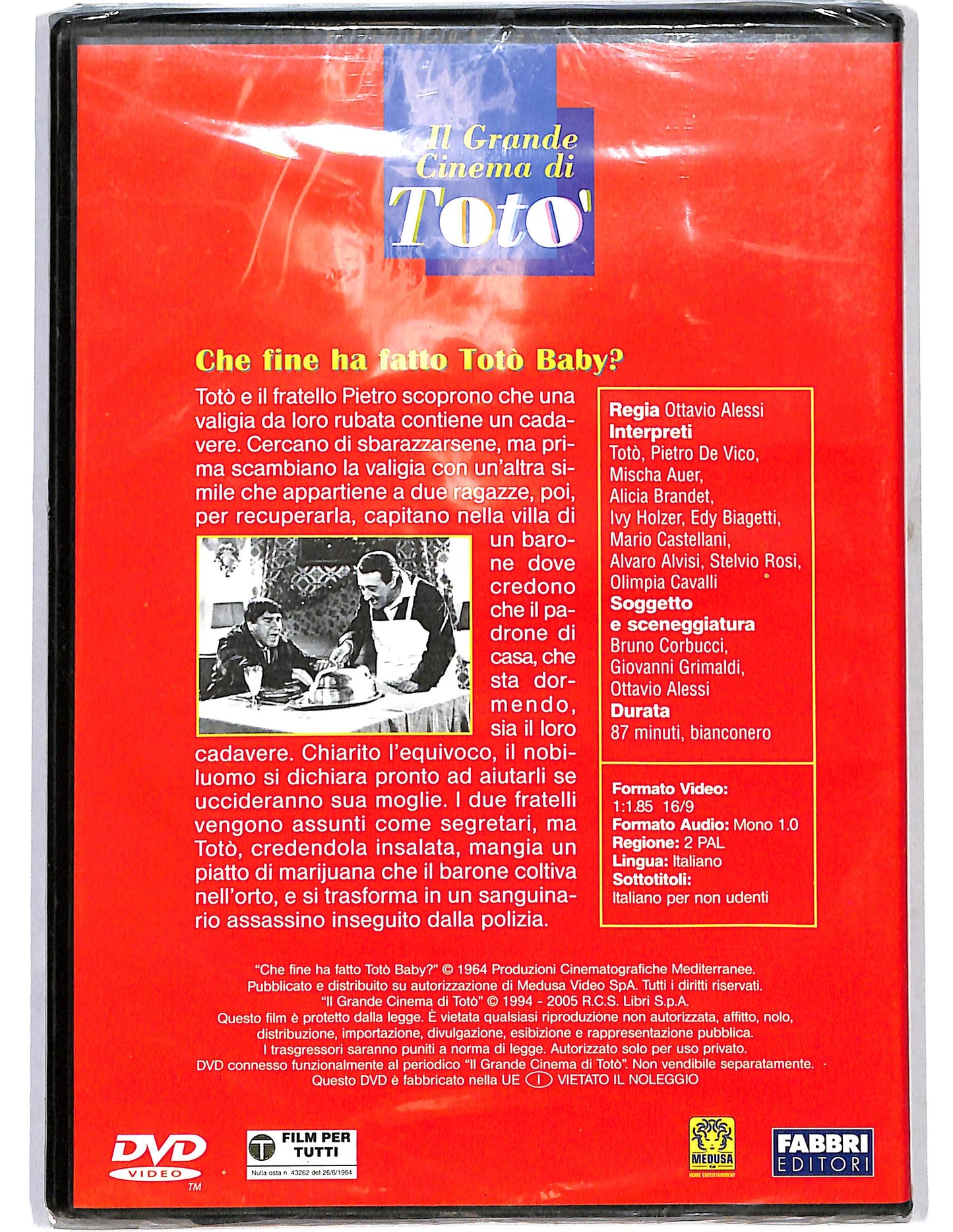 EBOND Che fine ha fatto Toto Baby? EDITORIALE DVD D636009