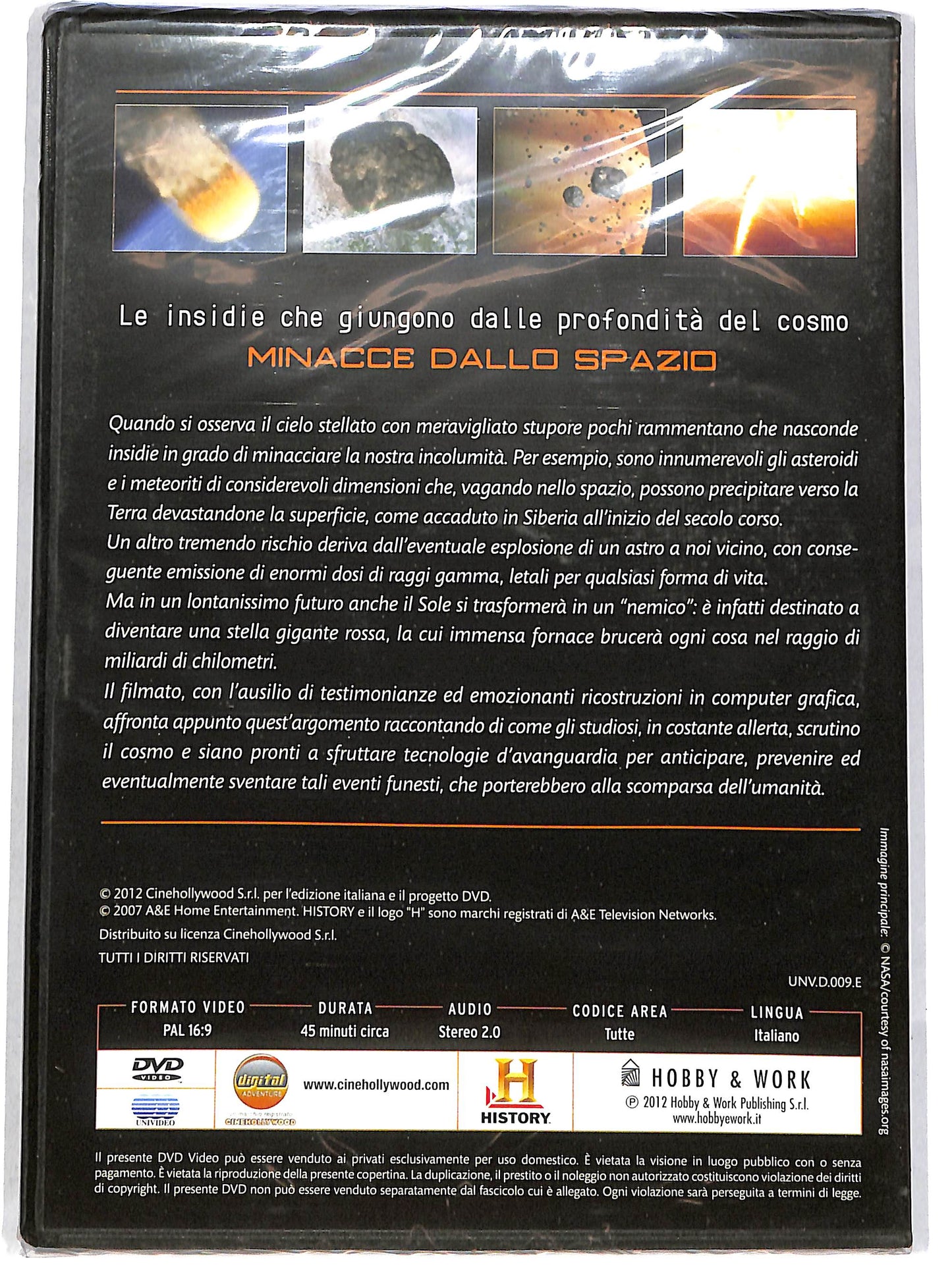 EBOND Spazio - Minacce dallo Spazio EDITORIALE DVD D636128