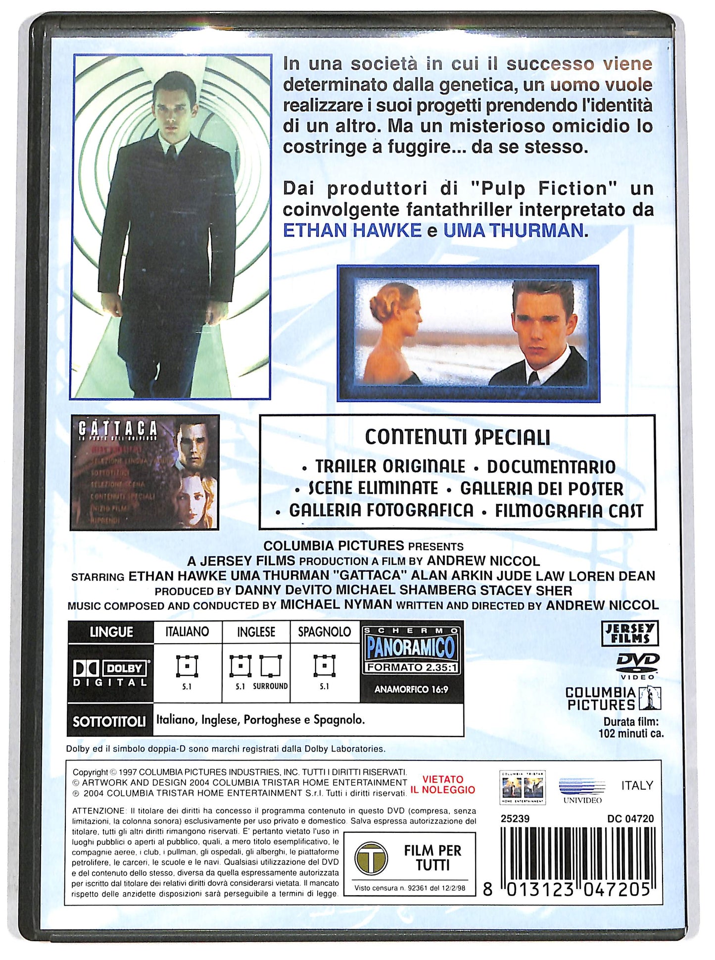 EBOND Gattaca - La porta dell'universo DVD D636138