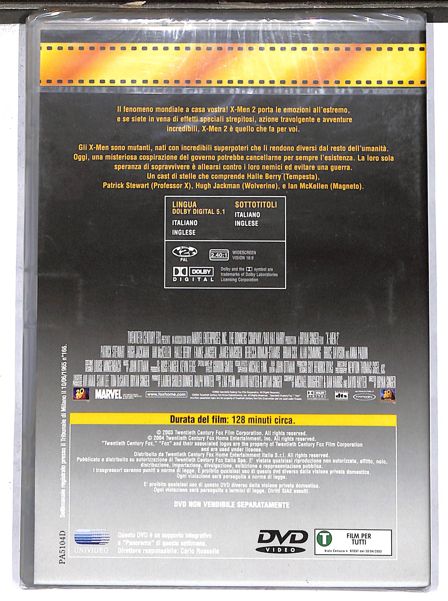EBOND x - men 2 EDITORIALE DVD D636231