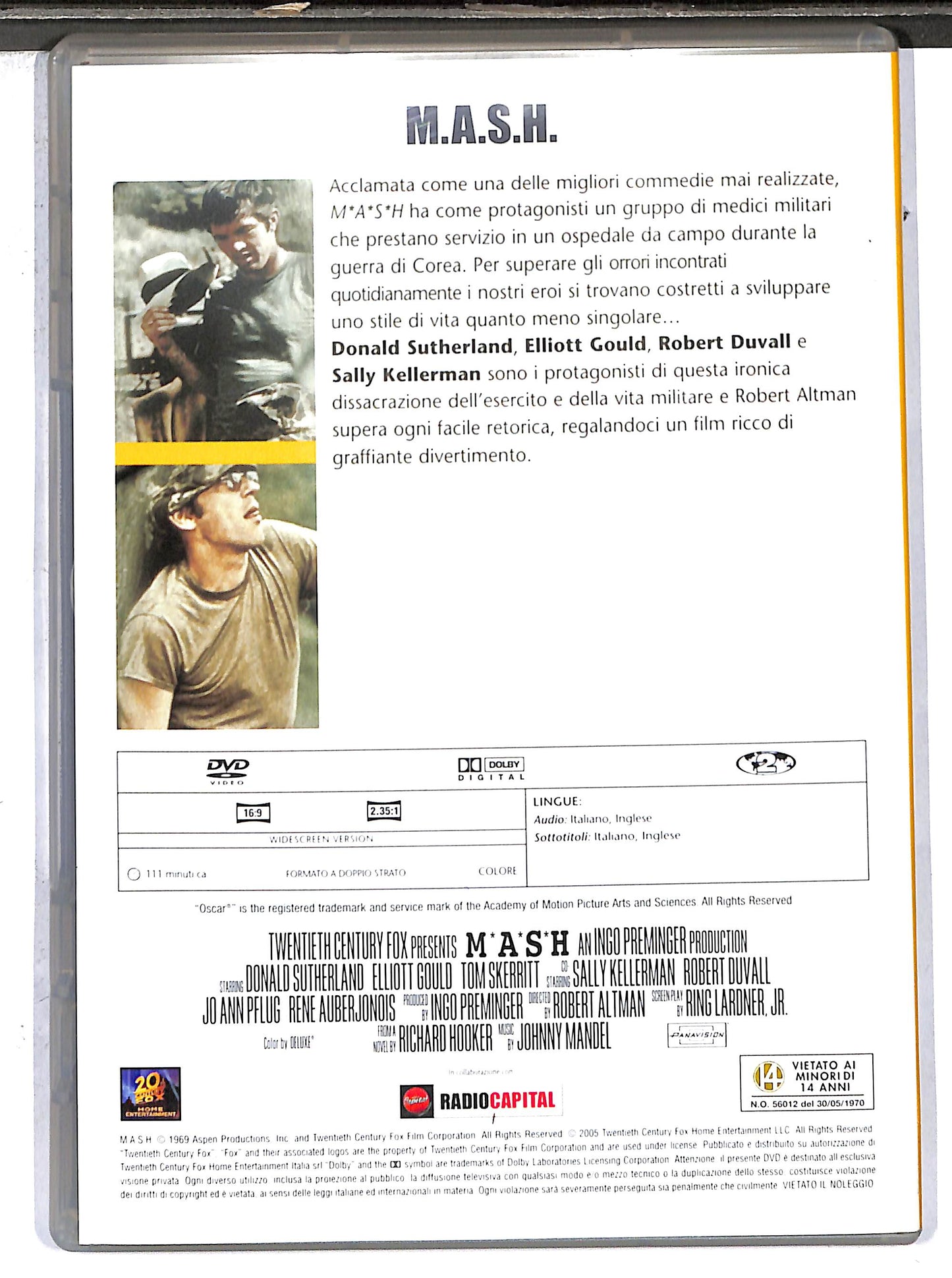 EBOND M.A.S.H EDITORIALE DVD D636260