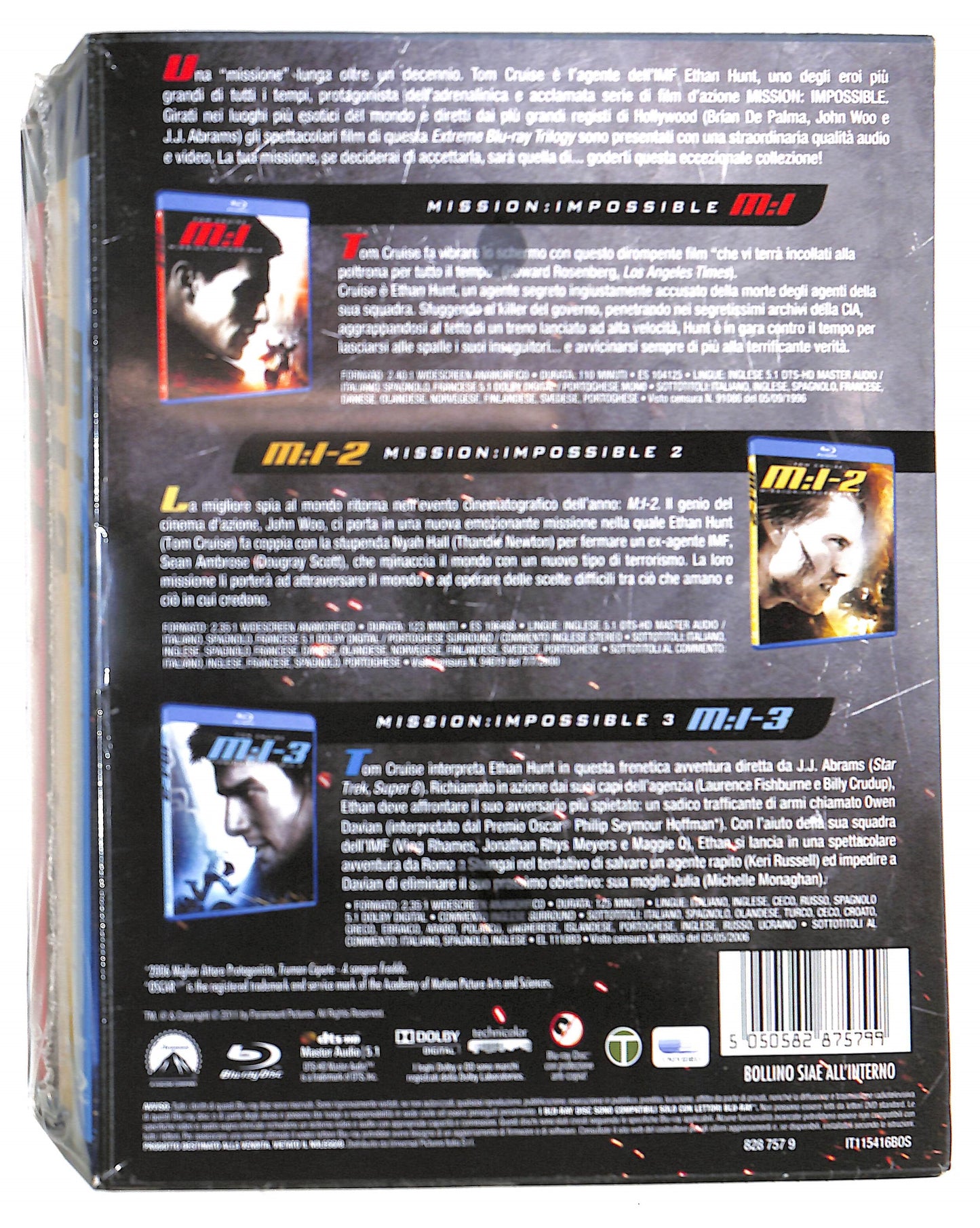 EBOND Mission Impossible Trilogy BLURAY D636332