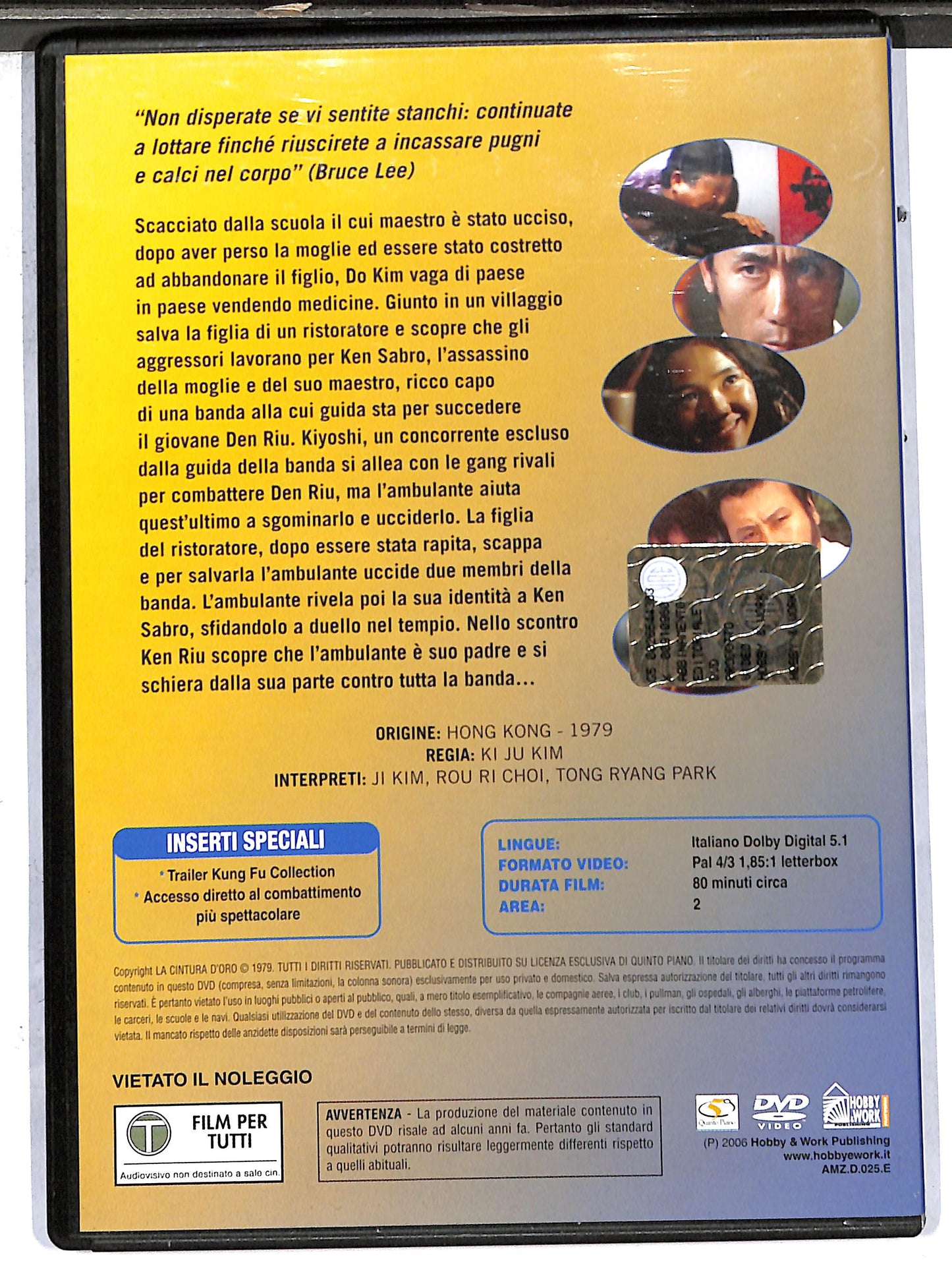 EBOND la cintura d'oro EDITORIALE DVD D636413