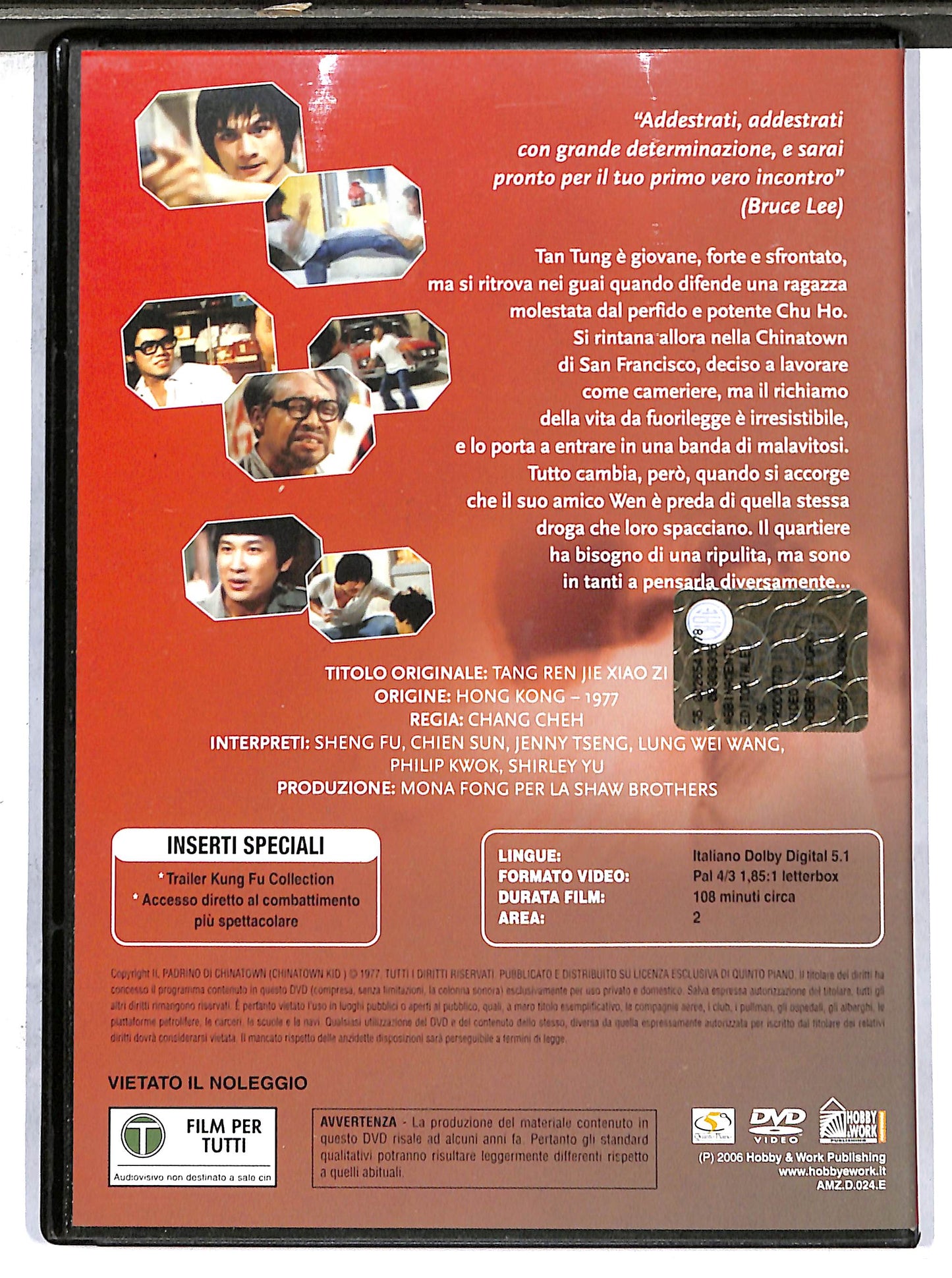 EBOND Il padrino di Chinatown EDITORIALE DVD D636416