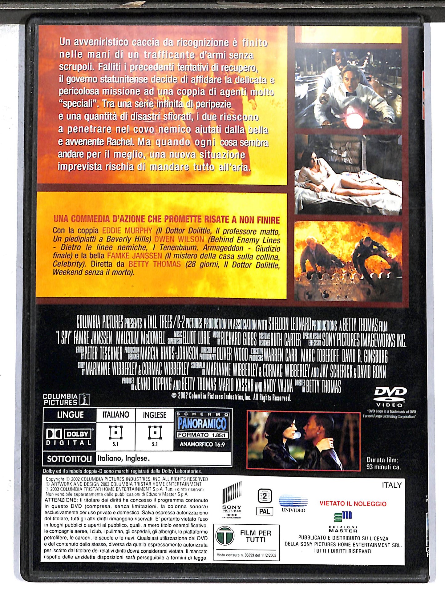 EBOND Le spie EDITORIALE DVD D636456
