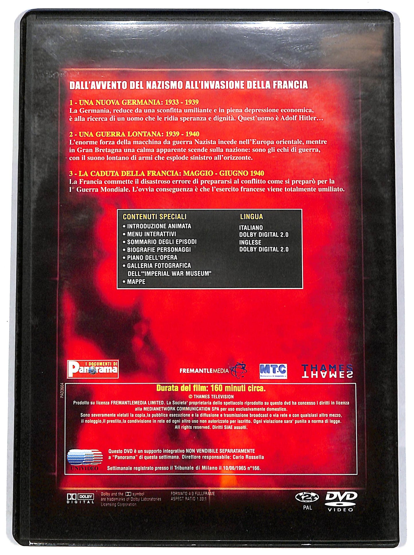 EBOND Seconda Guerra Mondiale Vol 1 EDITORIALE DVD D636532
