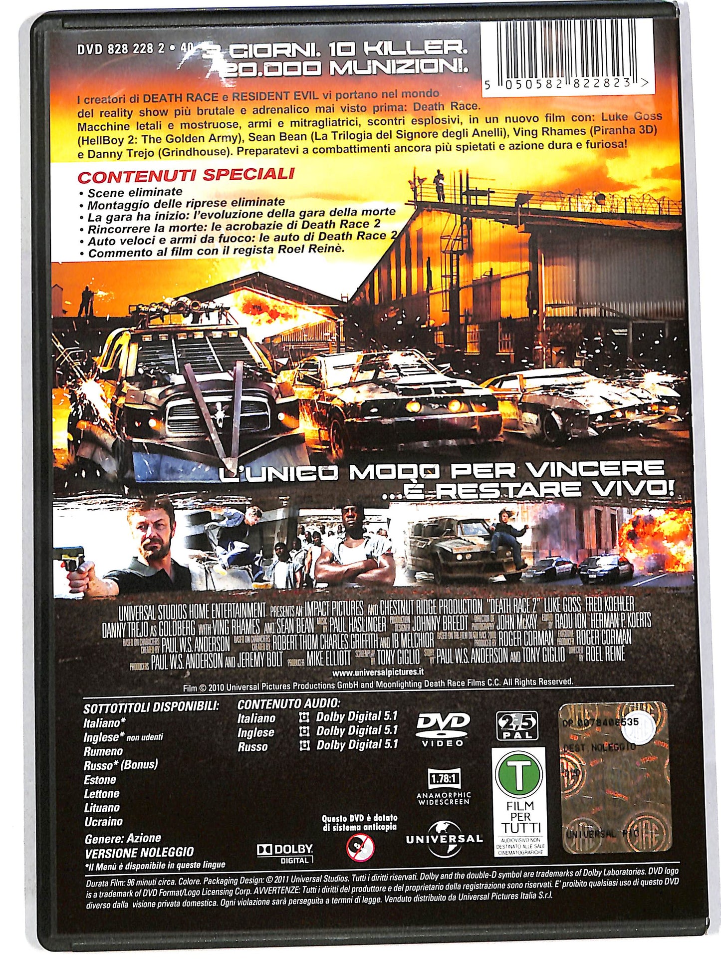 EBOND Death Race 2 Noleggio DVD D636554