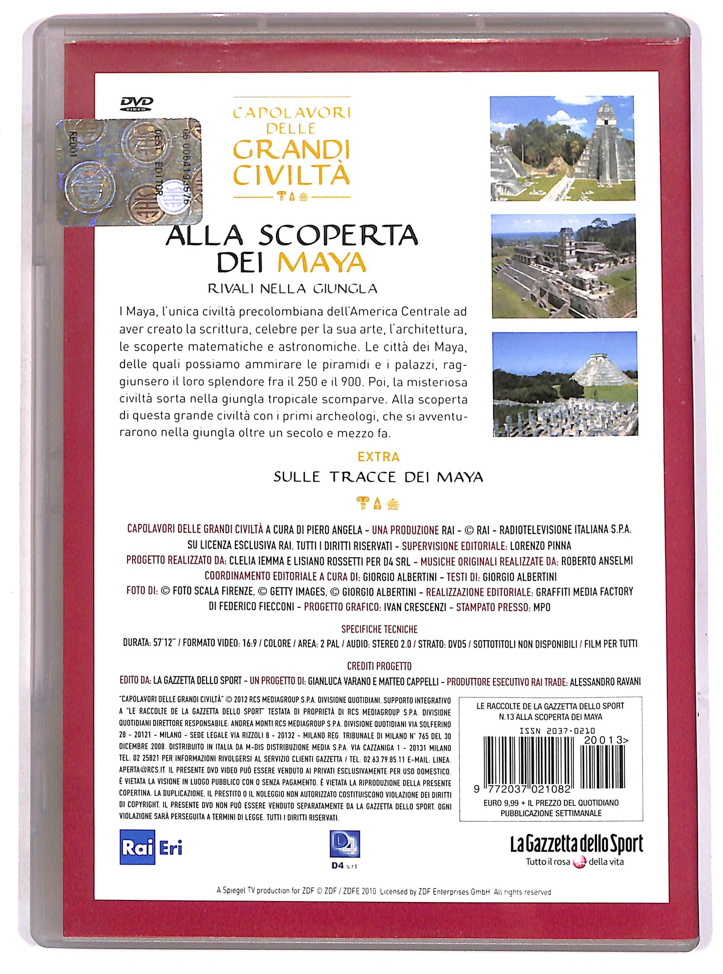 EBOND Alla scoperta dei Maya Vol.13 EDITORIALE DVD D636644