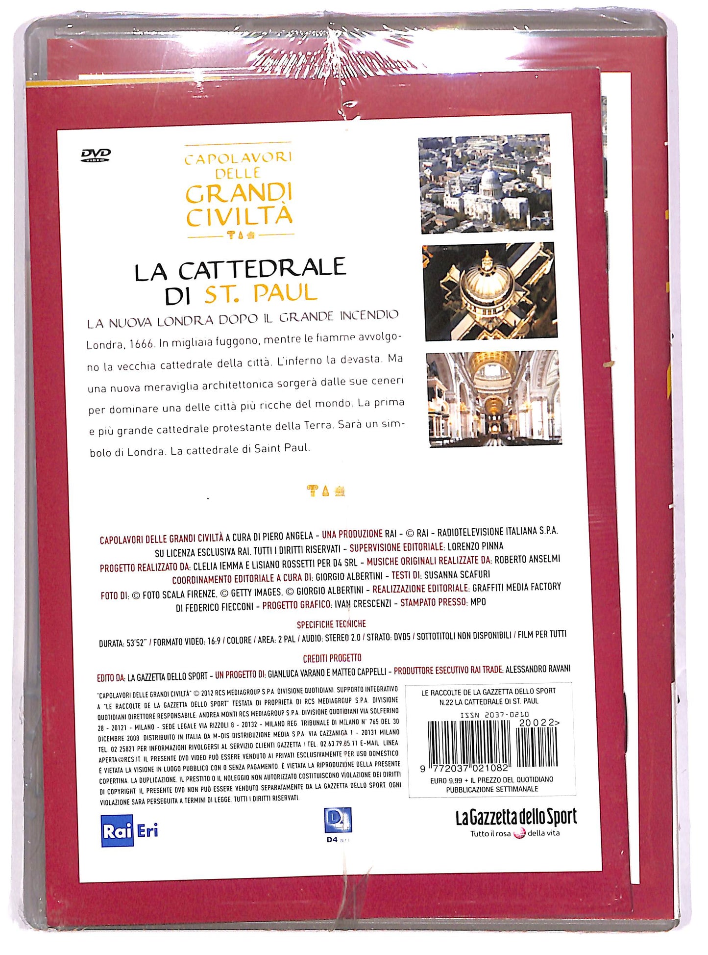EBOND La cattedrale di St. Paul Vol.22 EDITORIALE DVD D636653