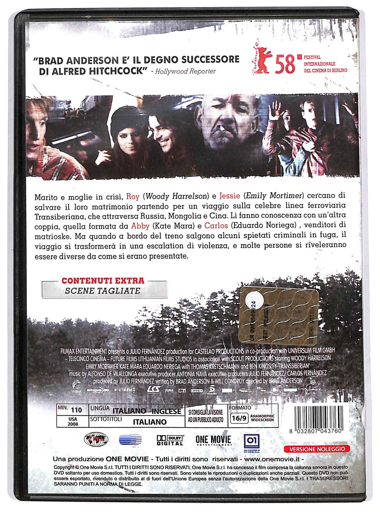 EBOND Transsiberian NOLEGGIO DVD D636813