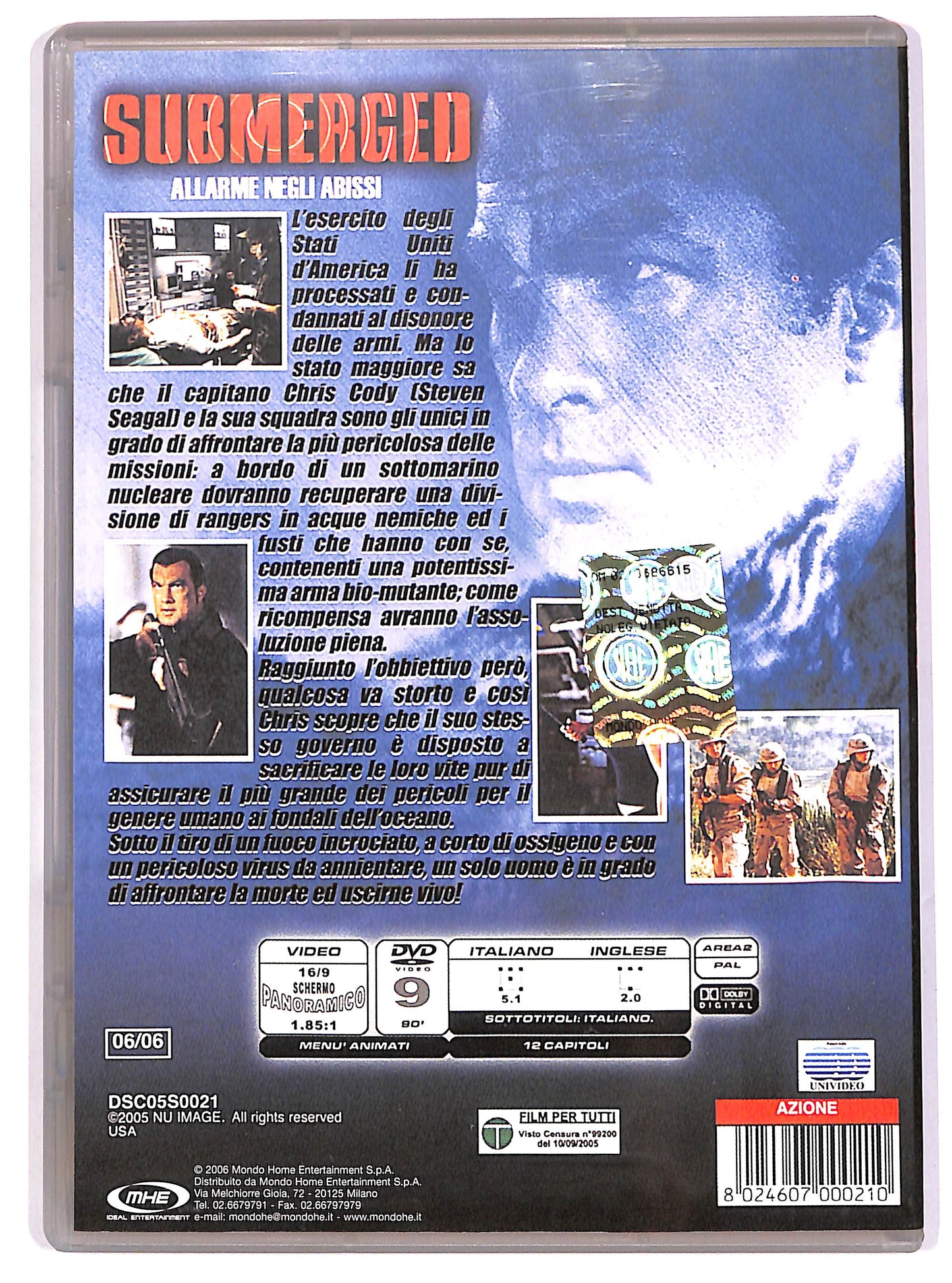 EBOND Submerged - Allarme negli abissi DVD D636938