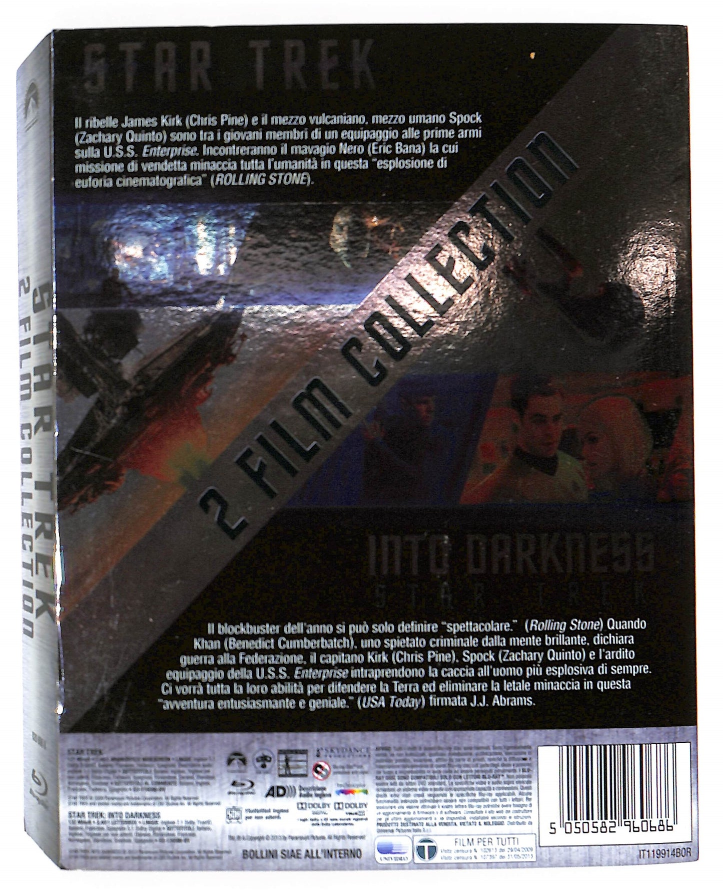 EBOND Star Trek Into Darkness 2 film collection BLURAY D637021