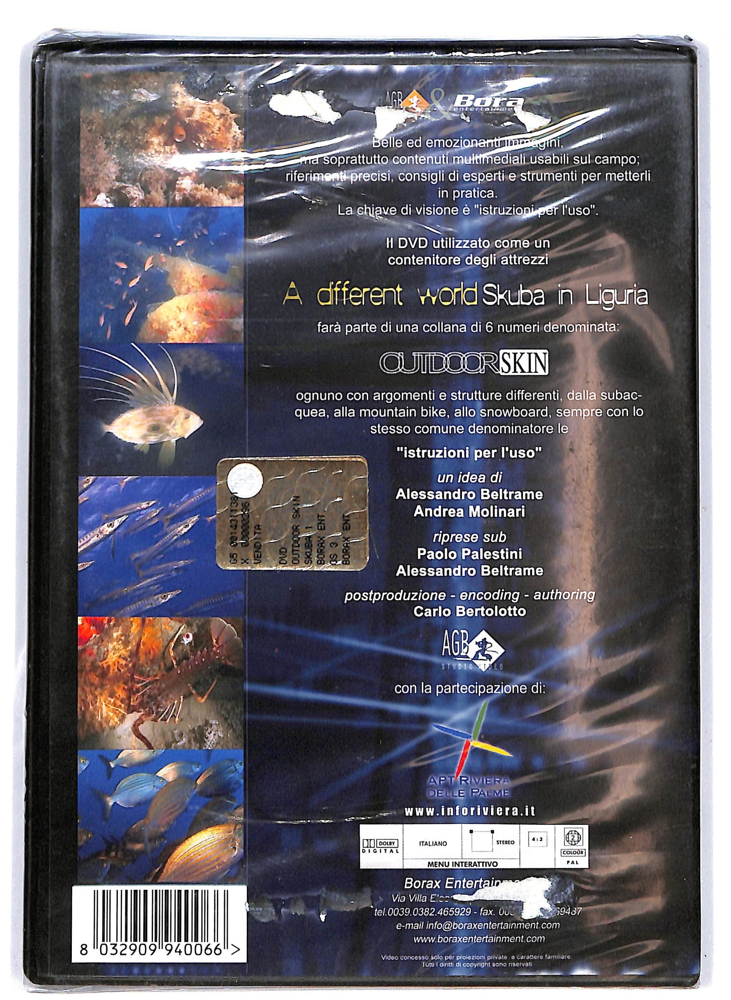 EBOND A Different world Skuba in Liguria EDIZIONE LIMITATA DVD D637036