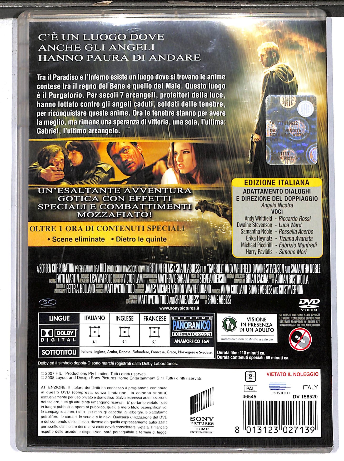 EBOND Gabriel - La furia degli angeli DVD D637132