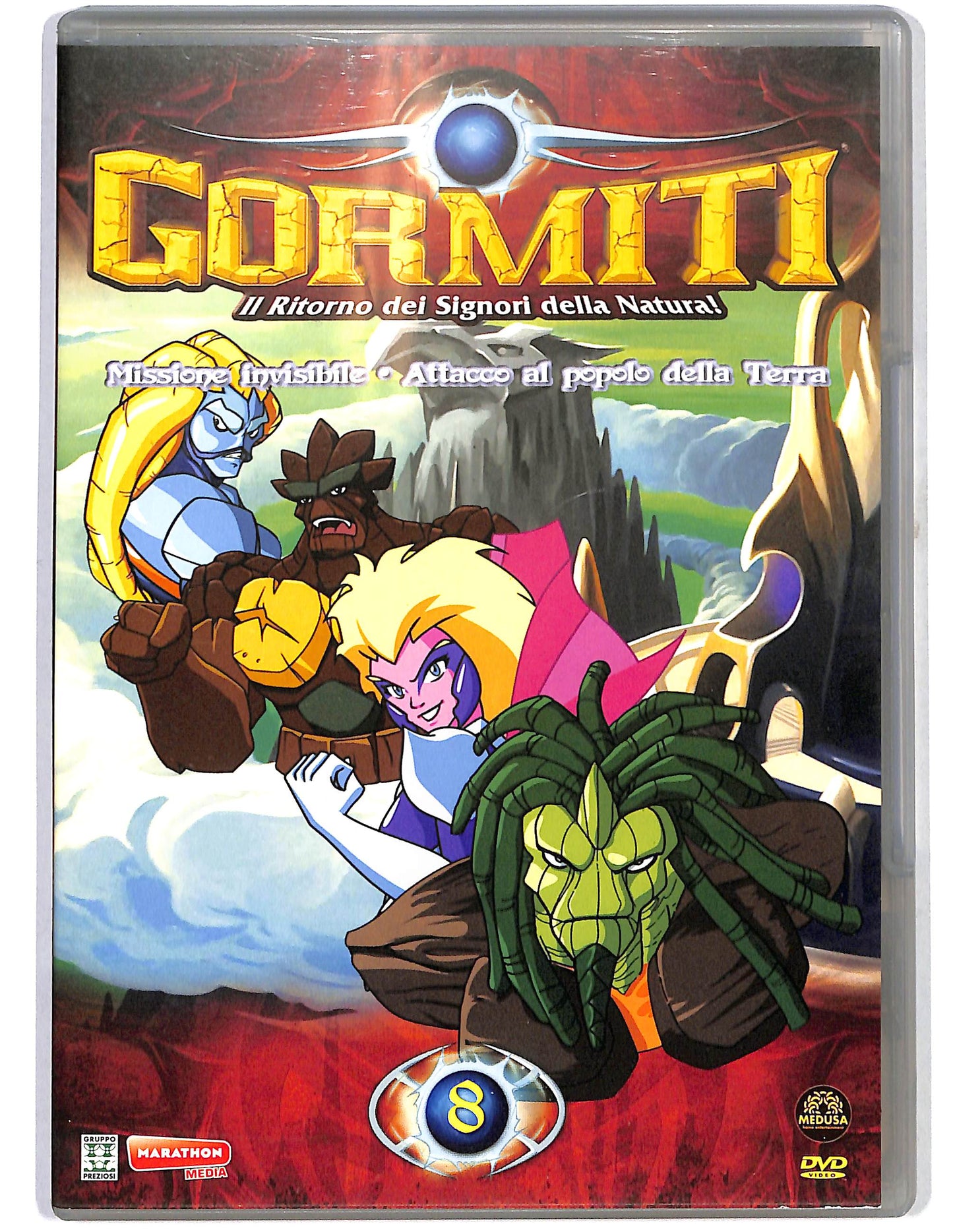 EBOND Gormiti Missione invisibile Attacco al popolo della Terra EDITORIALE DVD D637201