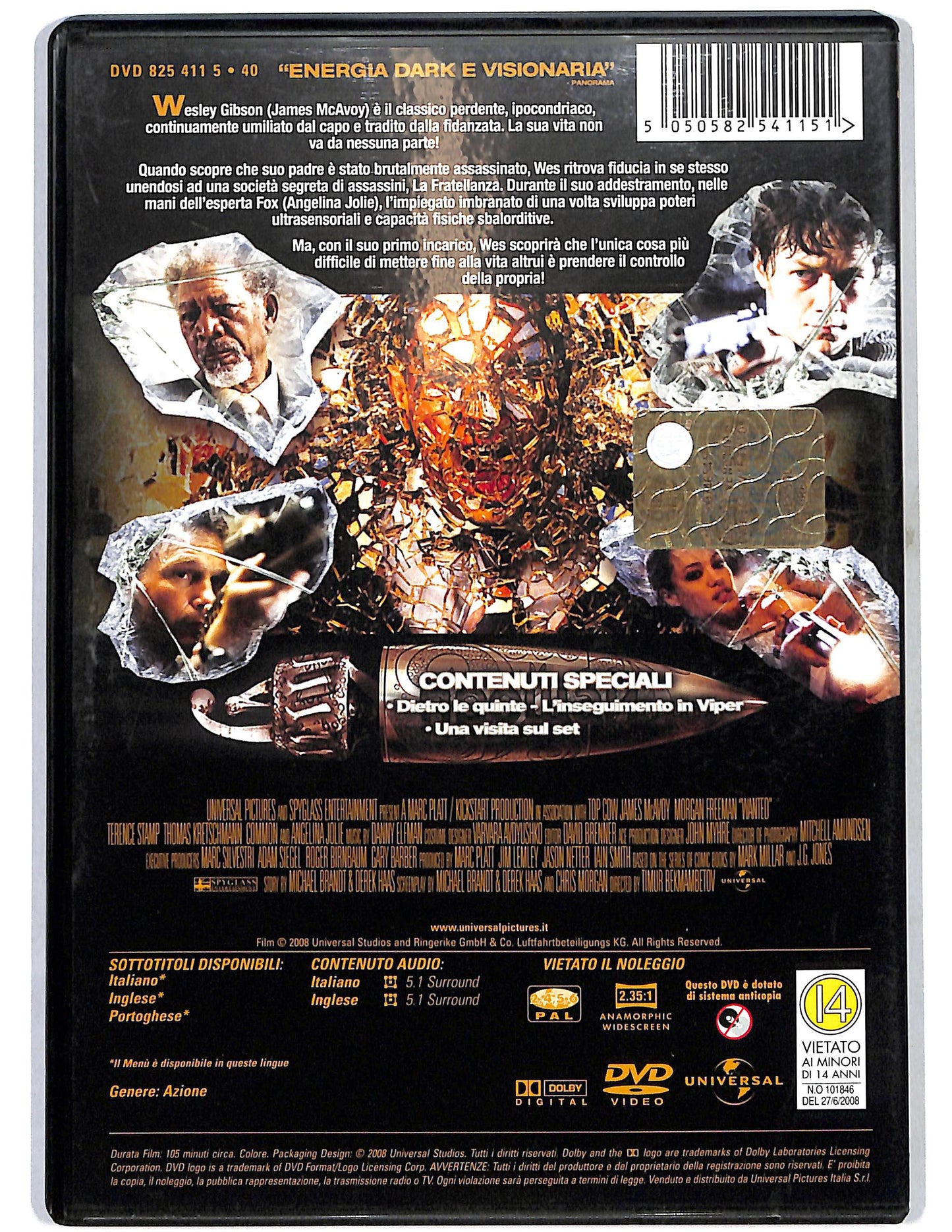 EBOND Wanted scegli il tuo destino DVD D637340
