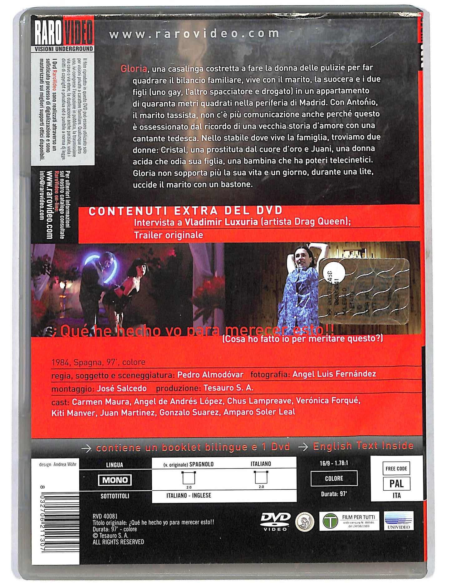 EBOND Que he hecho yo para merecer esto!! DVD D637401