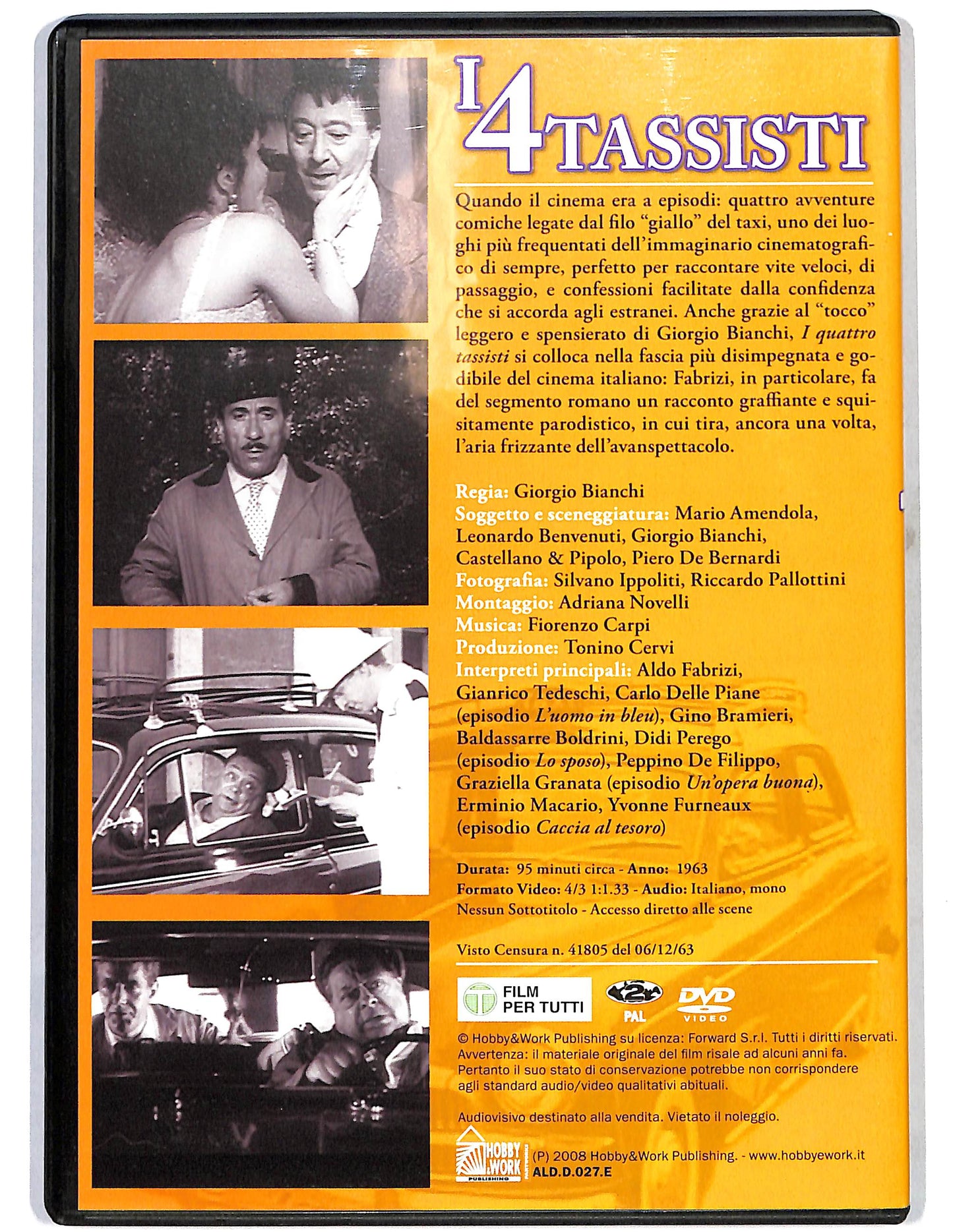 EBOND I 4 Tassisti EDITORIALE DVD D637404