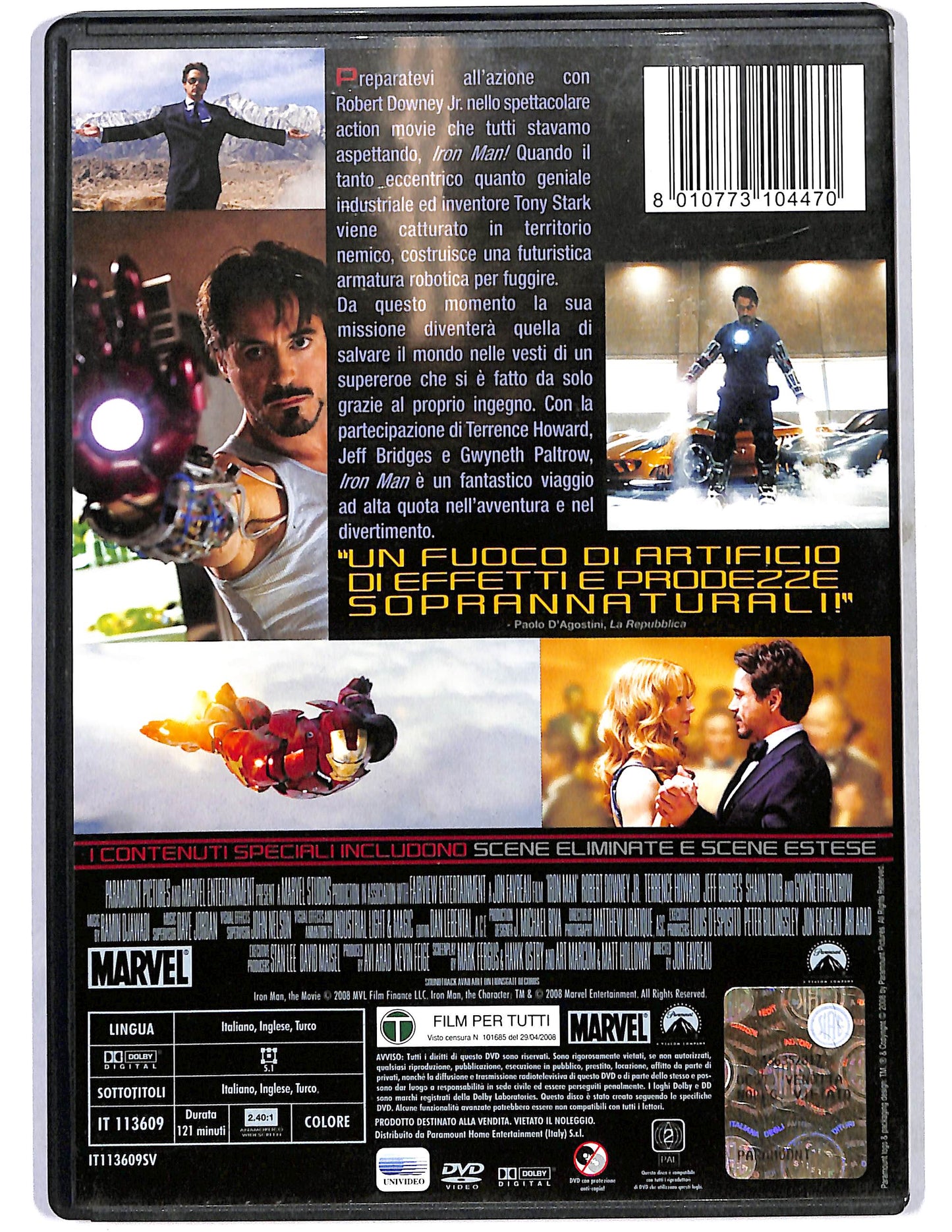 EBOND Iron Man DVD D637421